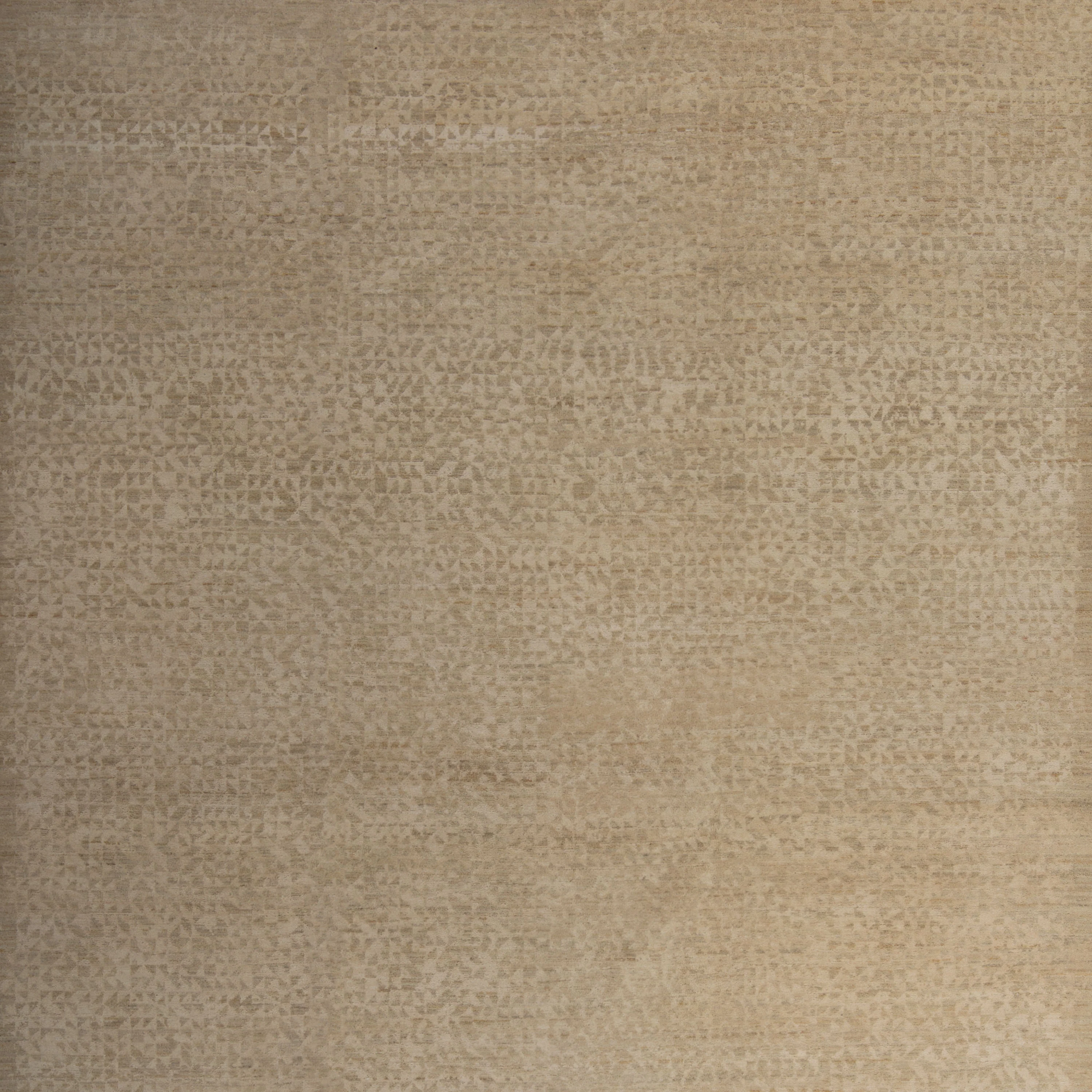 Cream Stelle Contemporary Wool Rug - 9'1" X 12'2" - Image 2