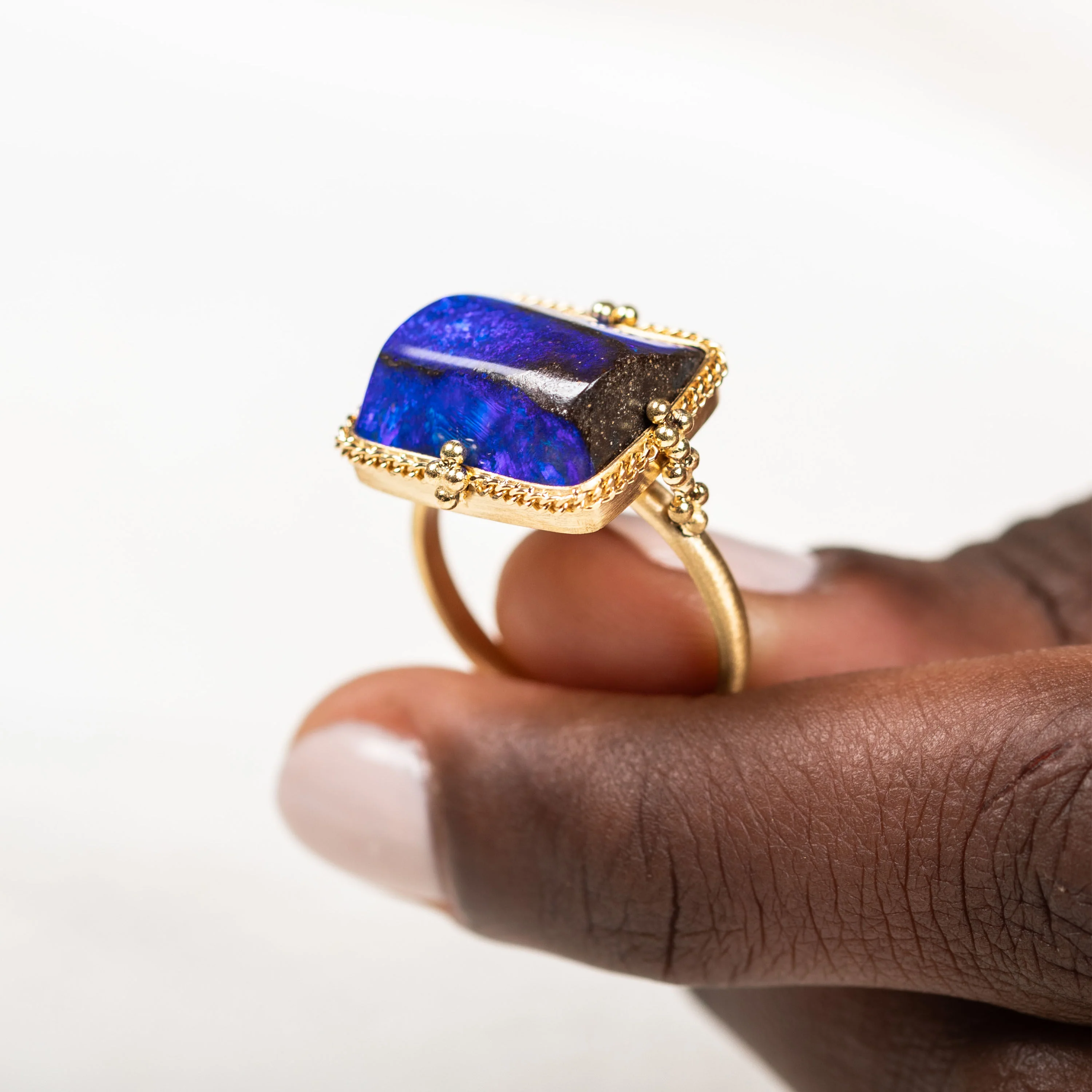 Boulder Opal Ring - Image 4