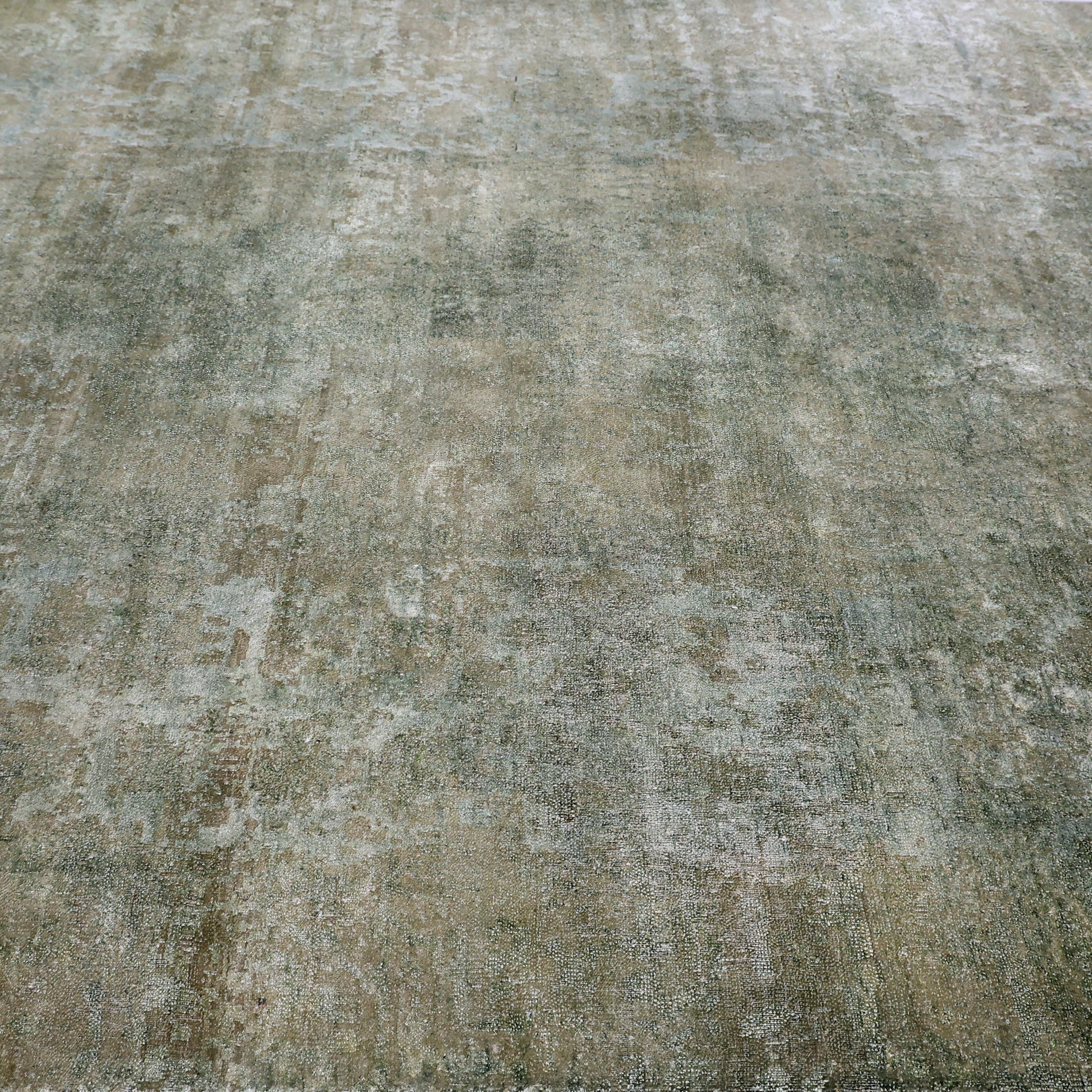 Green Alchemy Contemporary Silk Rug - 7'3" x 10' - Image 2
