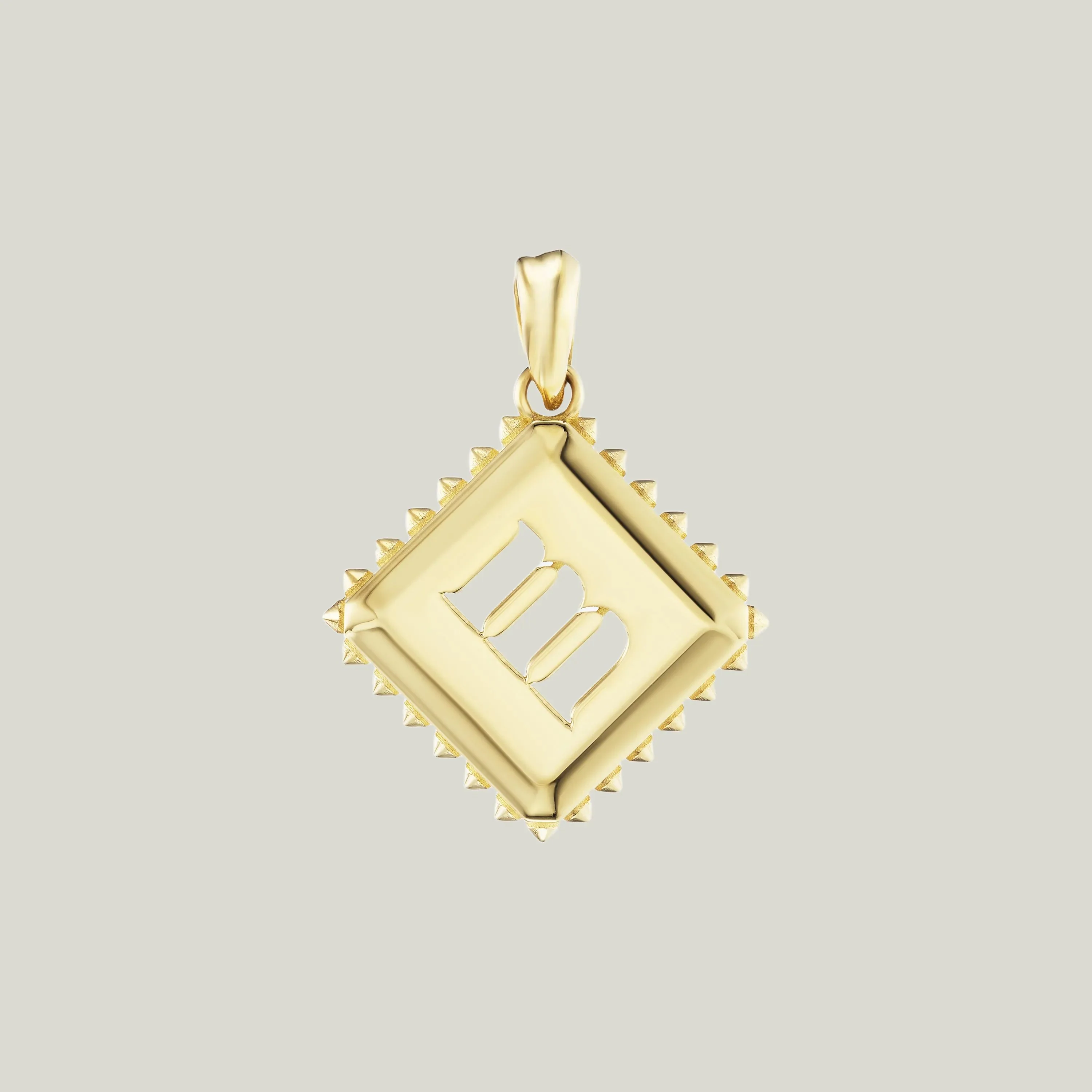 Mini Initial Pendant - M