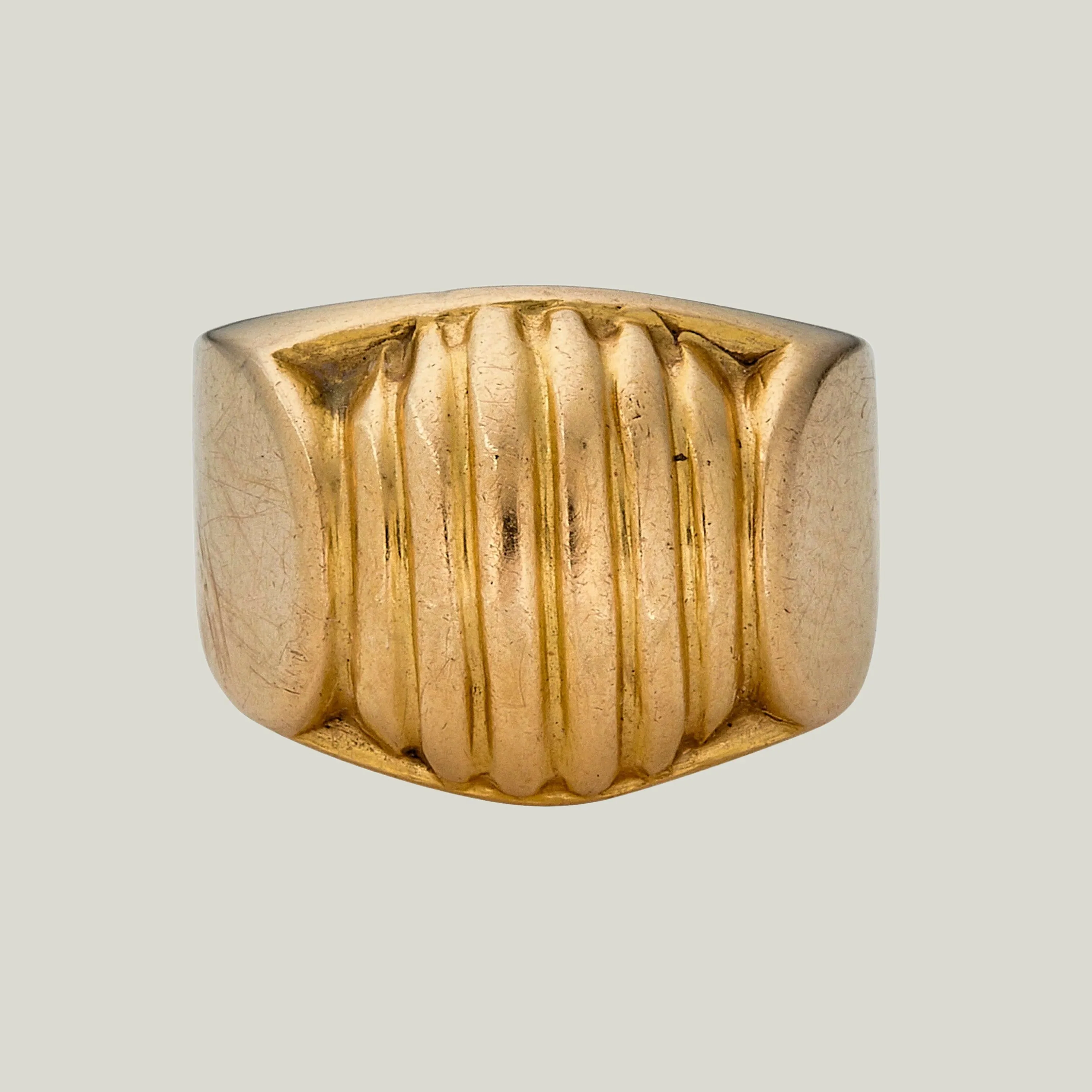 18K French Retro Gold Ring