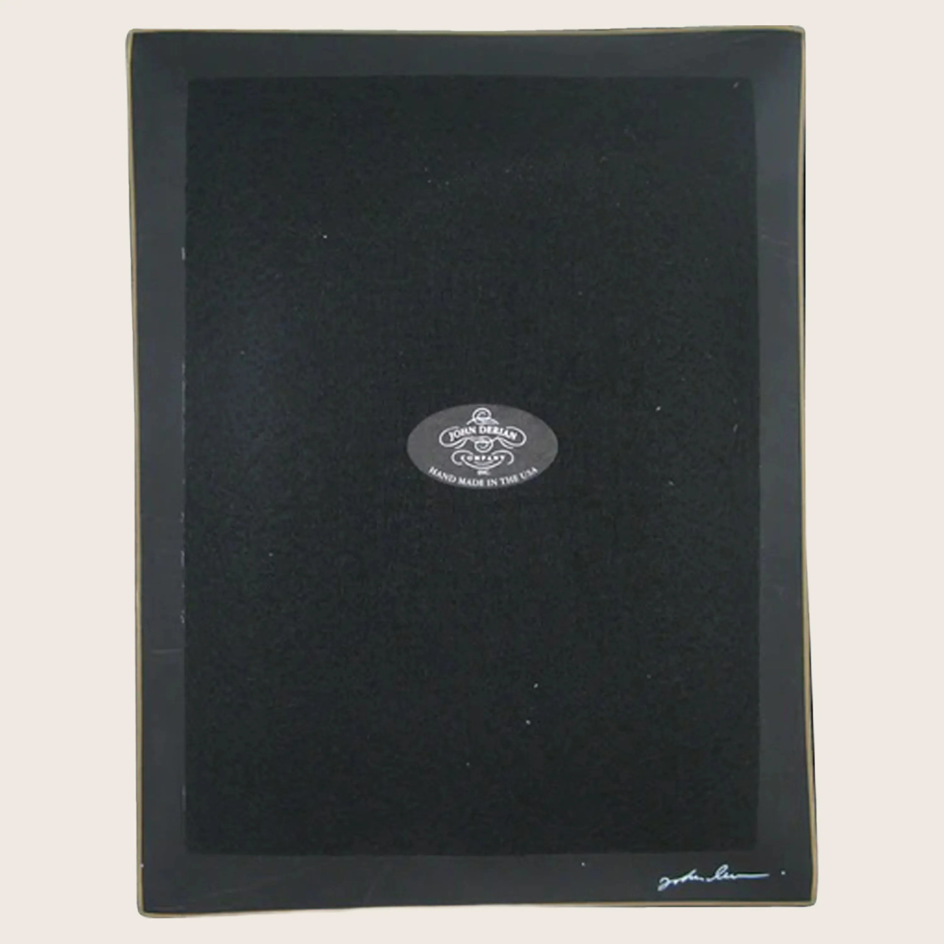 Burgundy Seaweed Rectangular Tray - Image 2