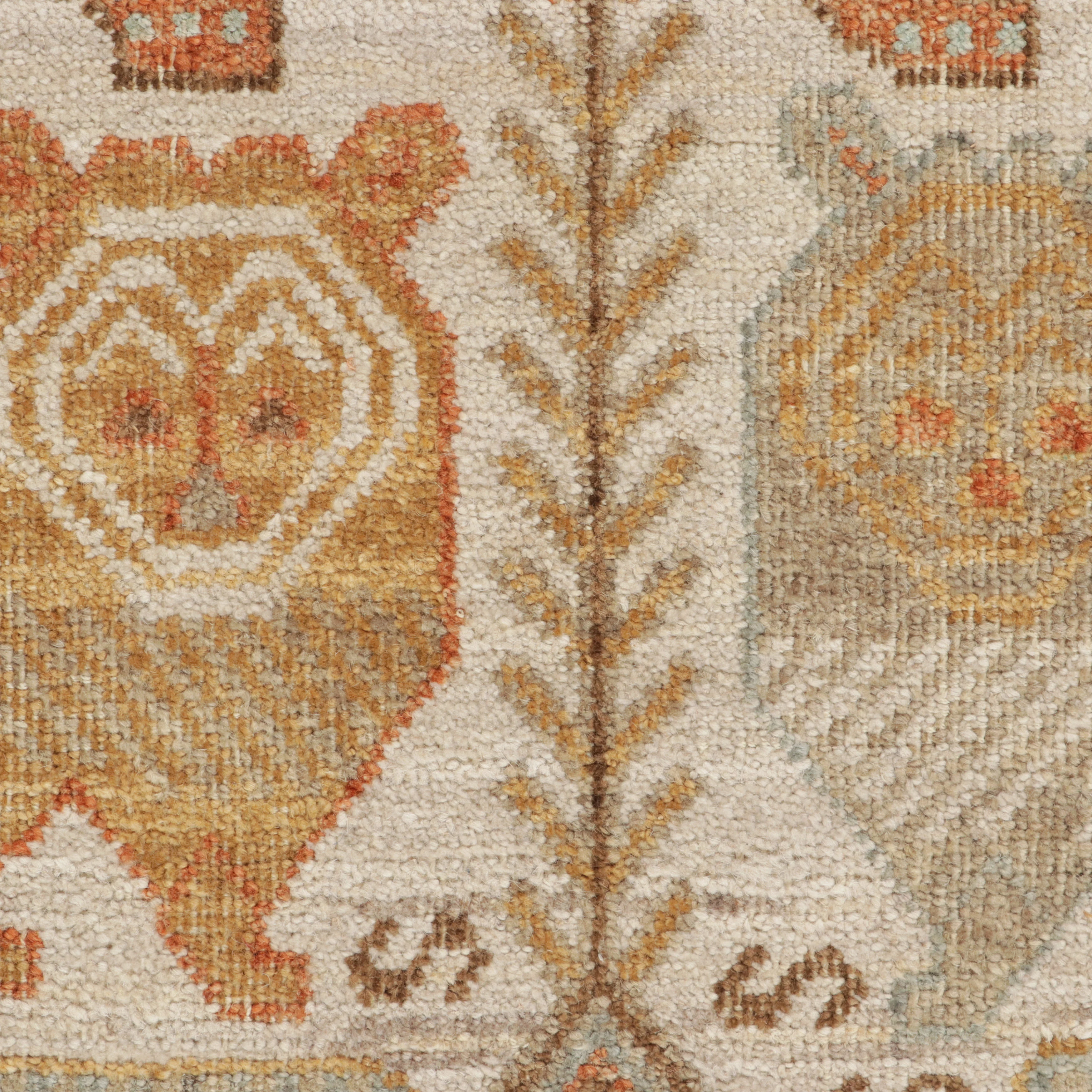 Red Traditional Wool Rug - 3'11" x 6'2" - Image 7