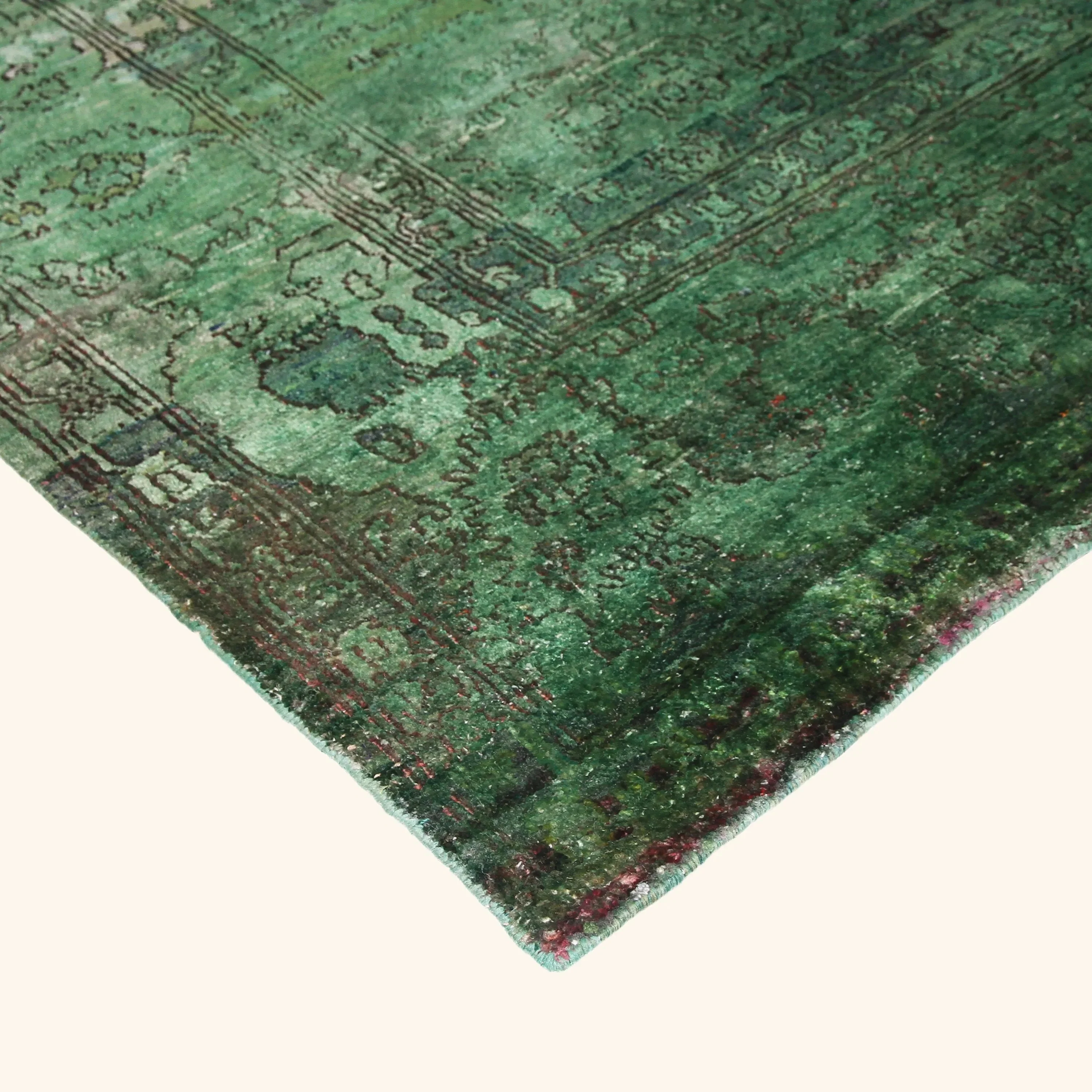 Green Alchemy Transitional Silk Rug - 9'11" x 13'6" - Image 2