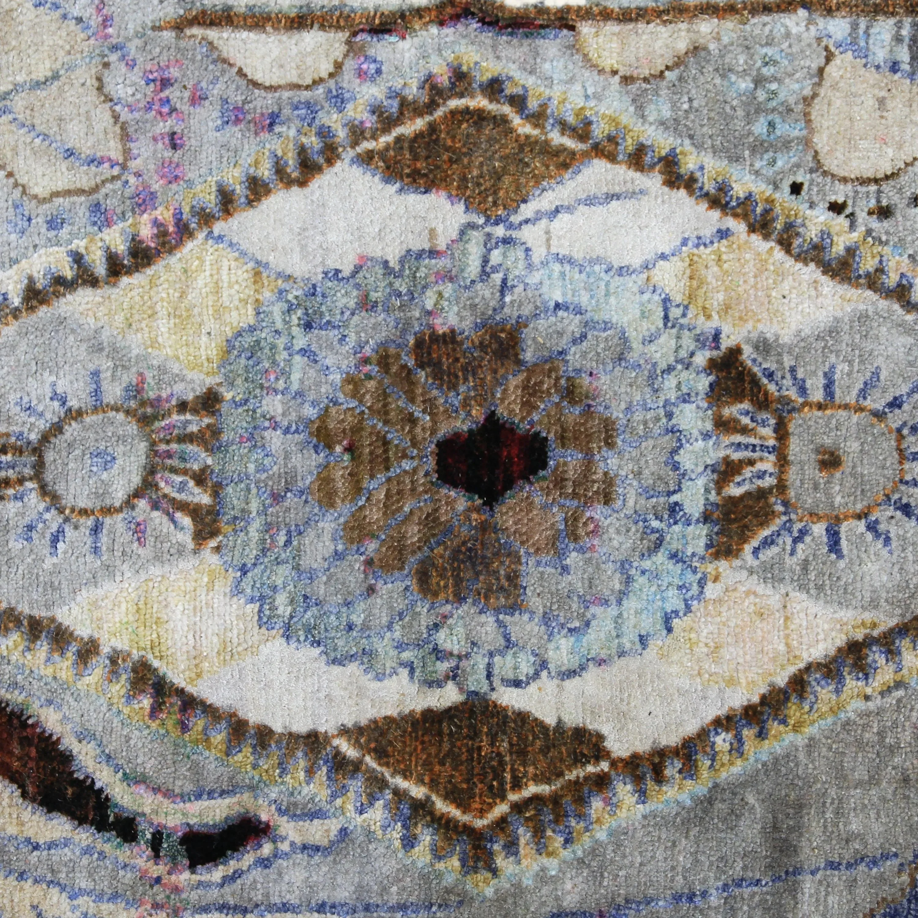 Grey Alchemy Transitional Silk Rug - 9'8" x 13'8" - Image 2