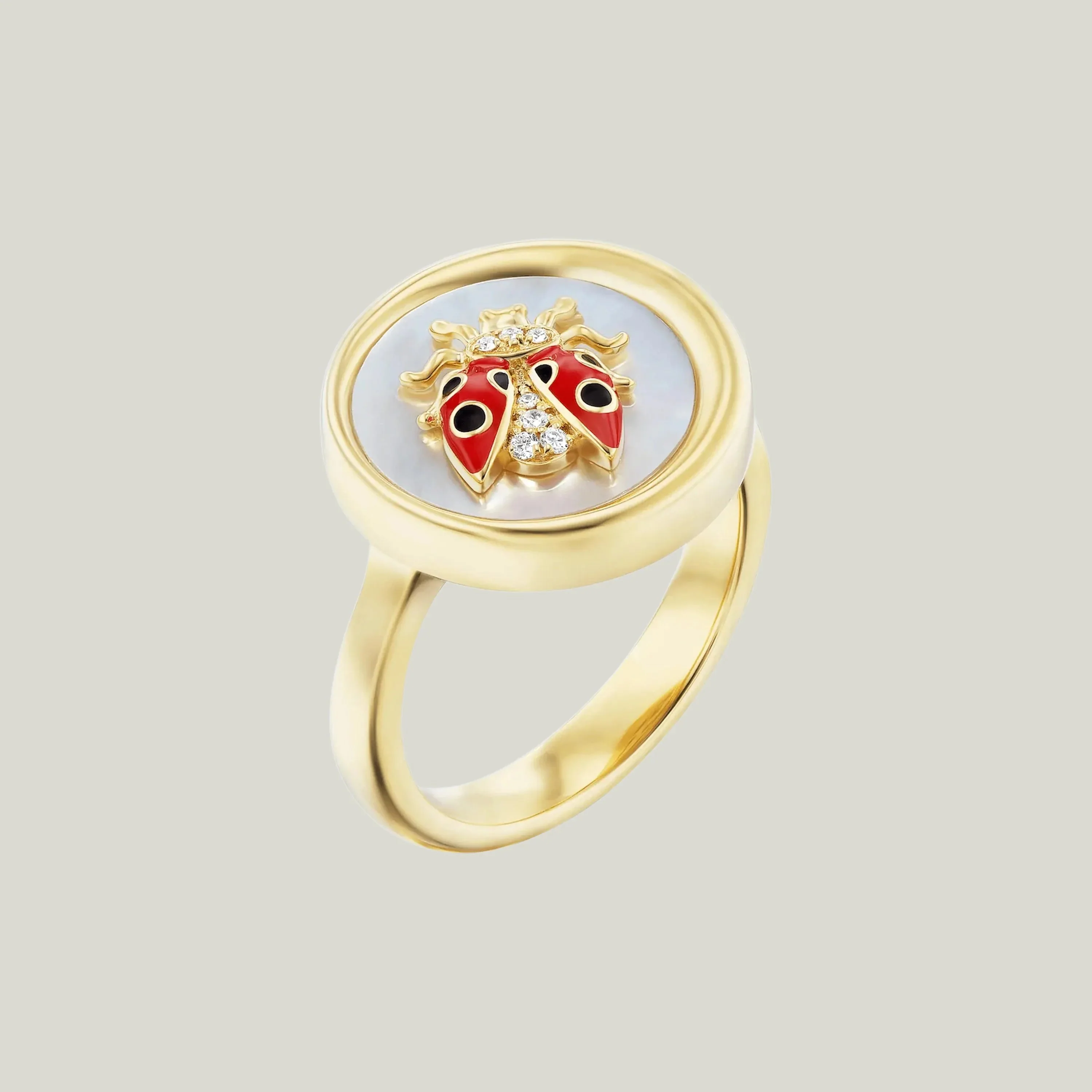 4 Elements Ladybug Ring - Image 3