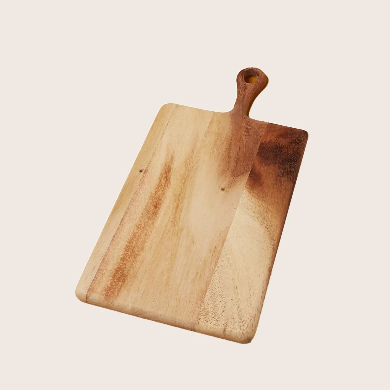 Acacia Rectangular Board with Short Handle - Image 2