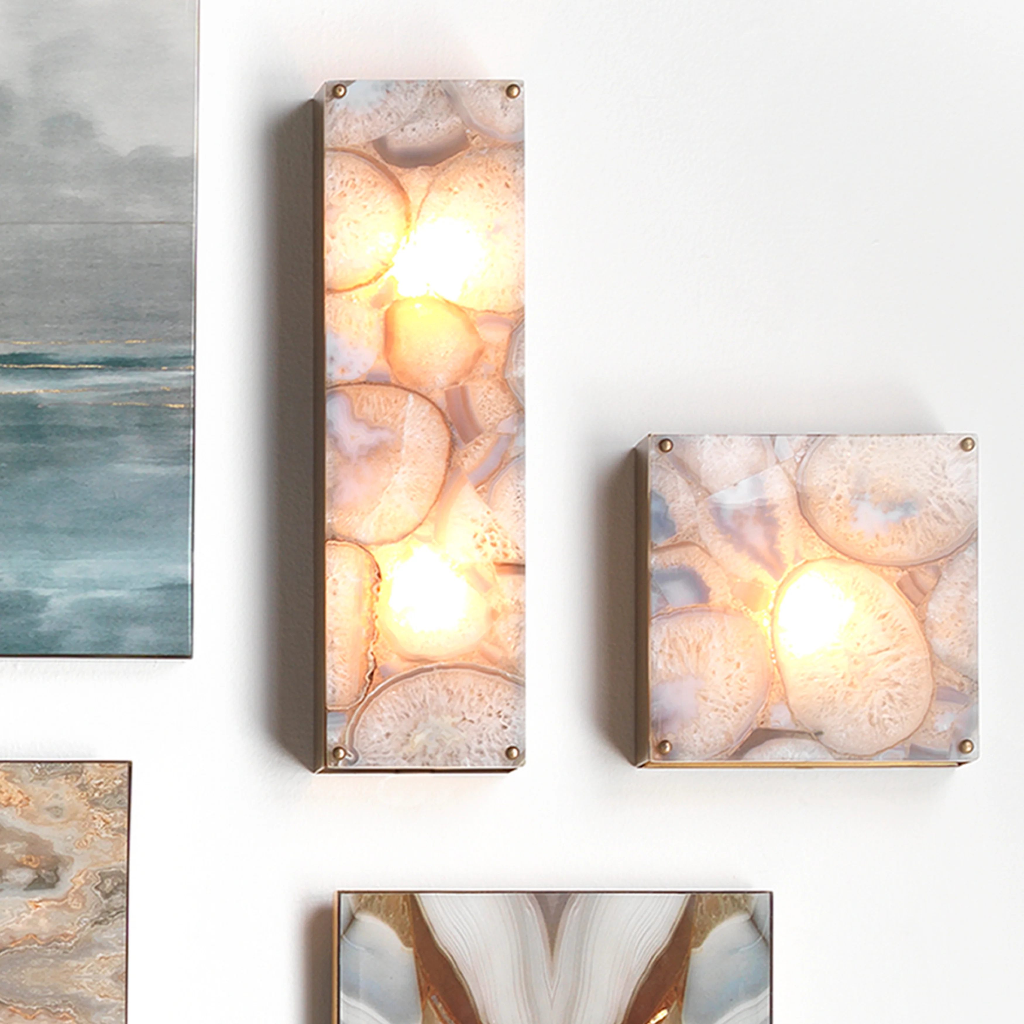 Adeline Rectangle Wall Sconce - Image 2