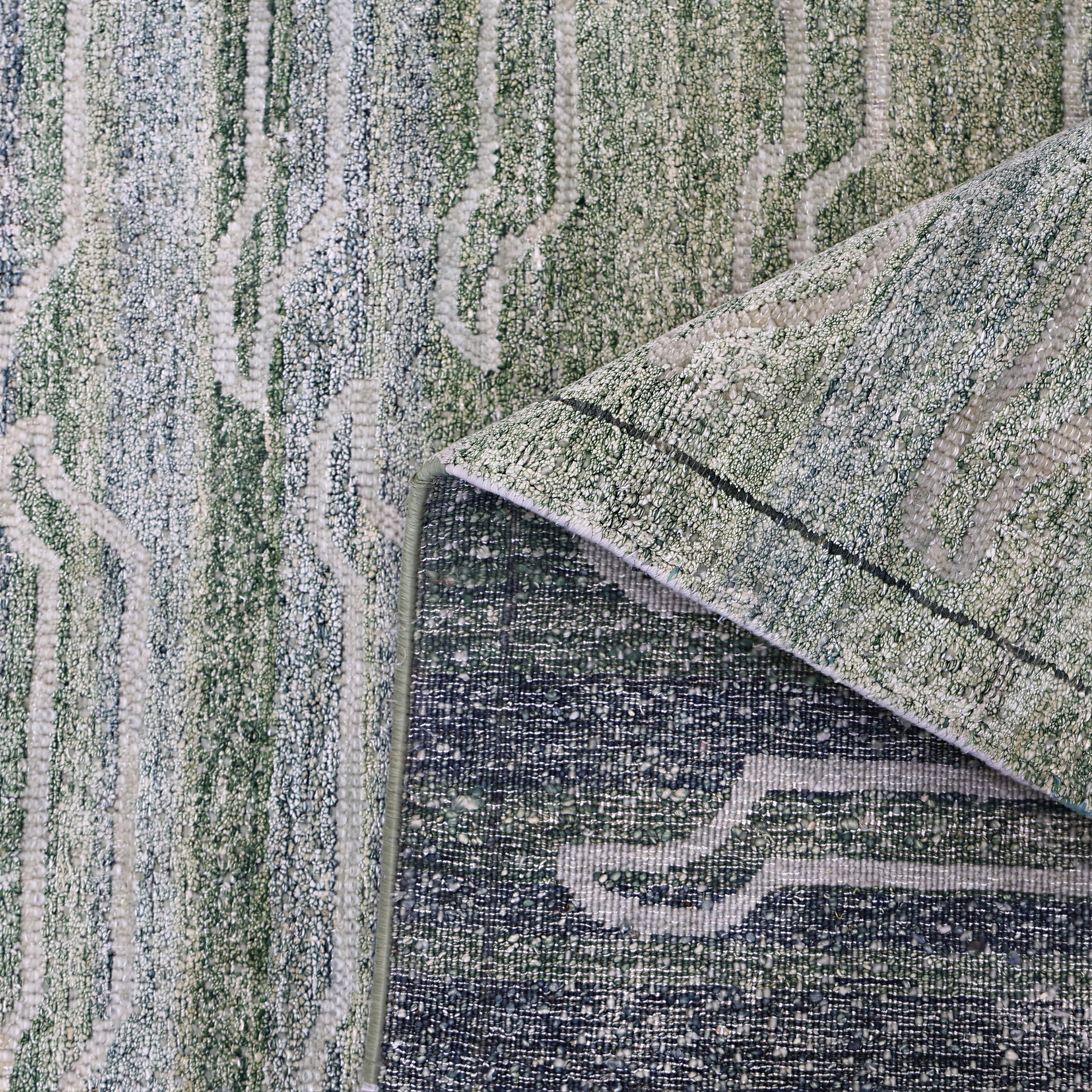 Alchemy Contemporary Wool Silk Blend Rug - Image 36