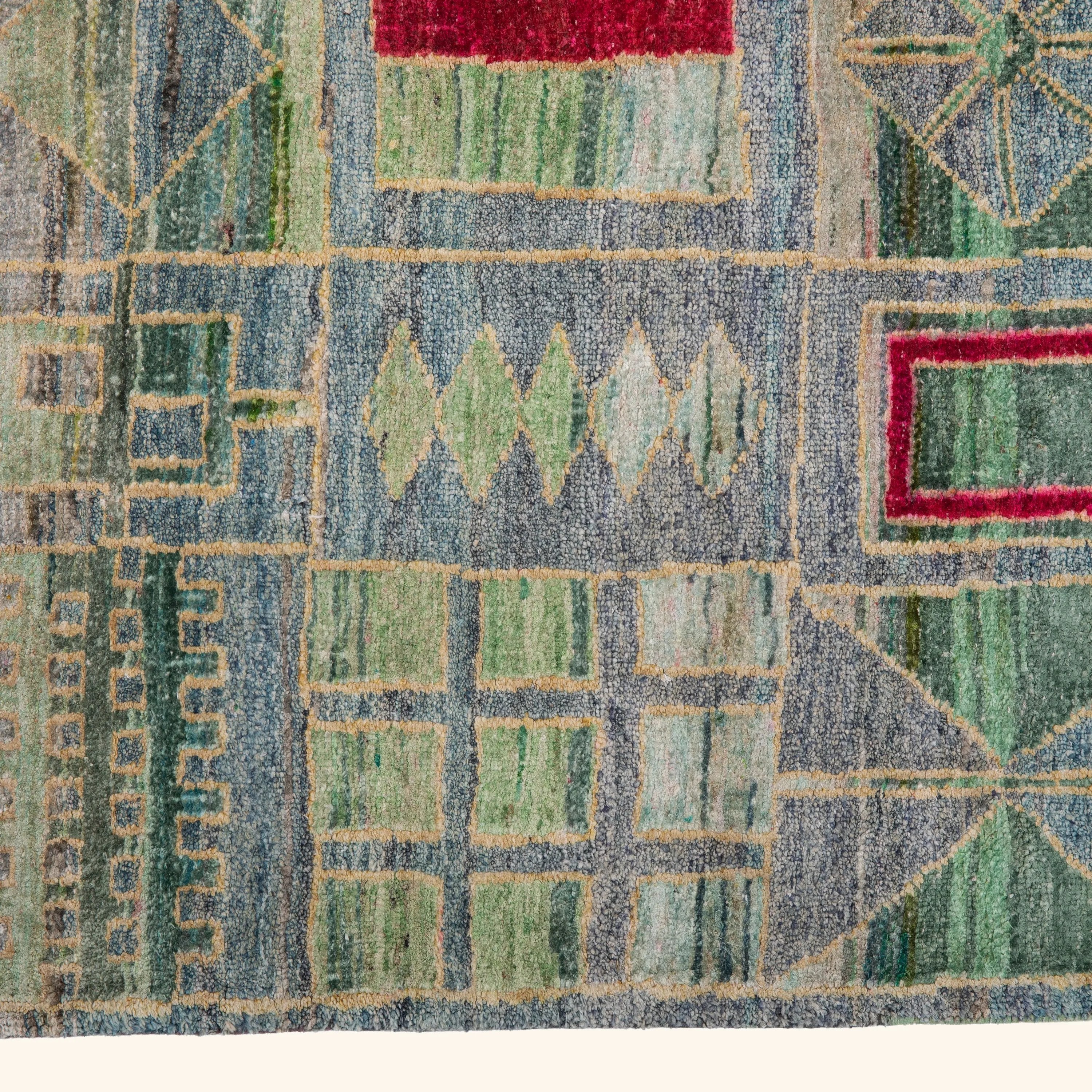 Red Alchemy Transitional Runner - 3' X 12'10" - Image 5