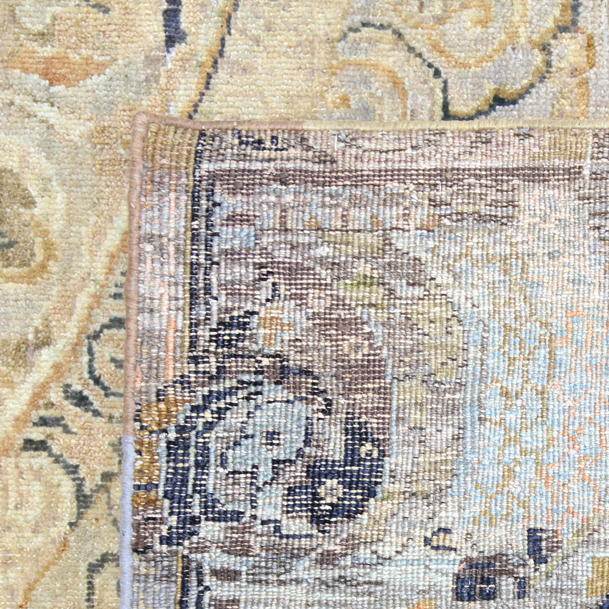 Multicolored Transitional Wool Rug - 8'9" x 11'8" - Image 7