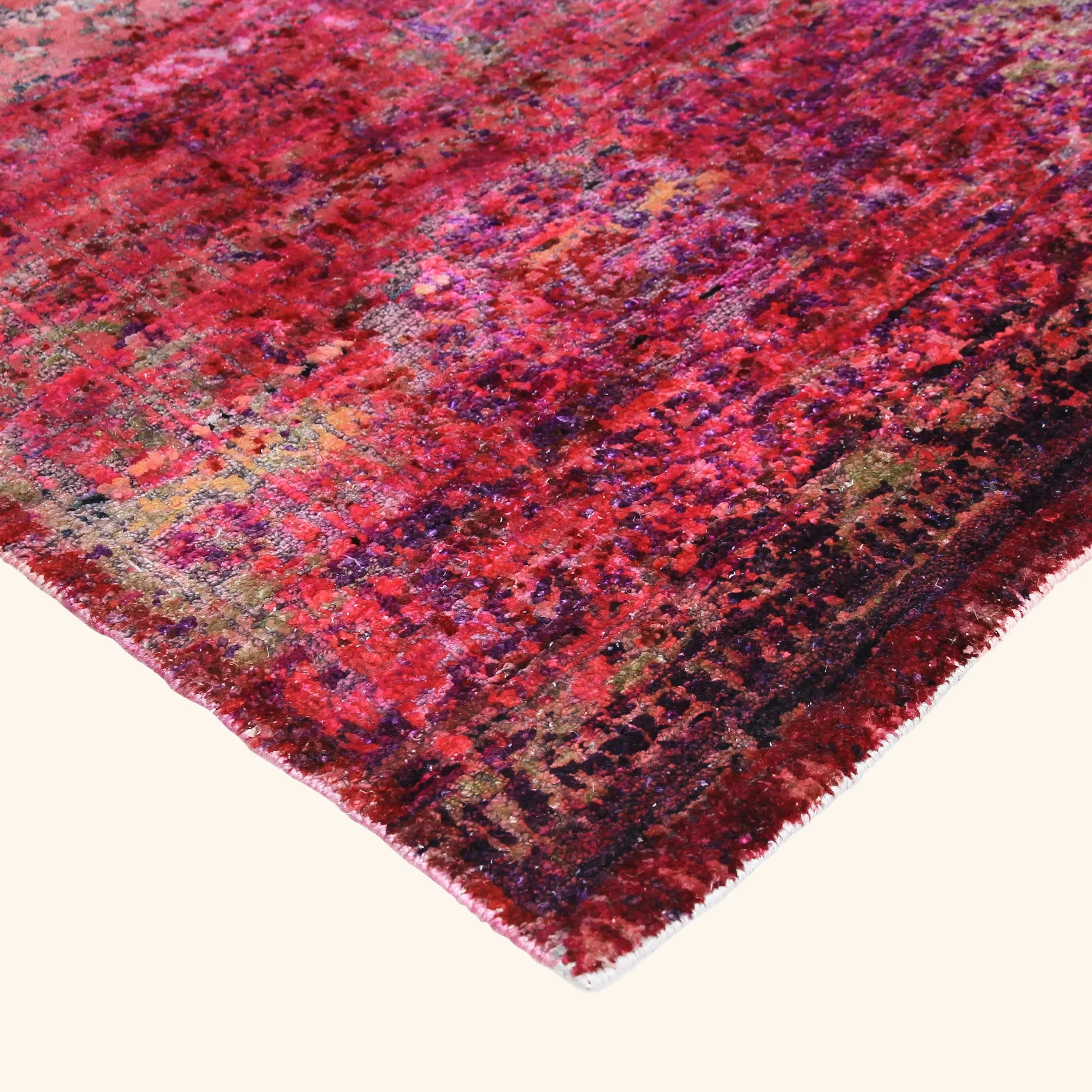 Pink Alchemy Silk Rug - 7'10" x 9'10" - Image 6