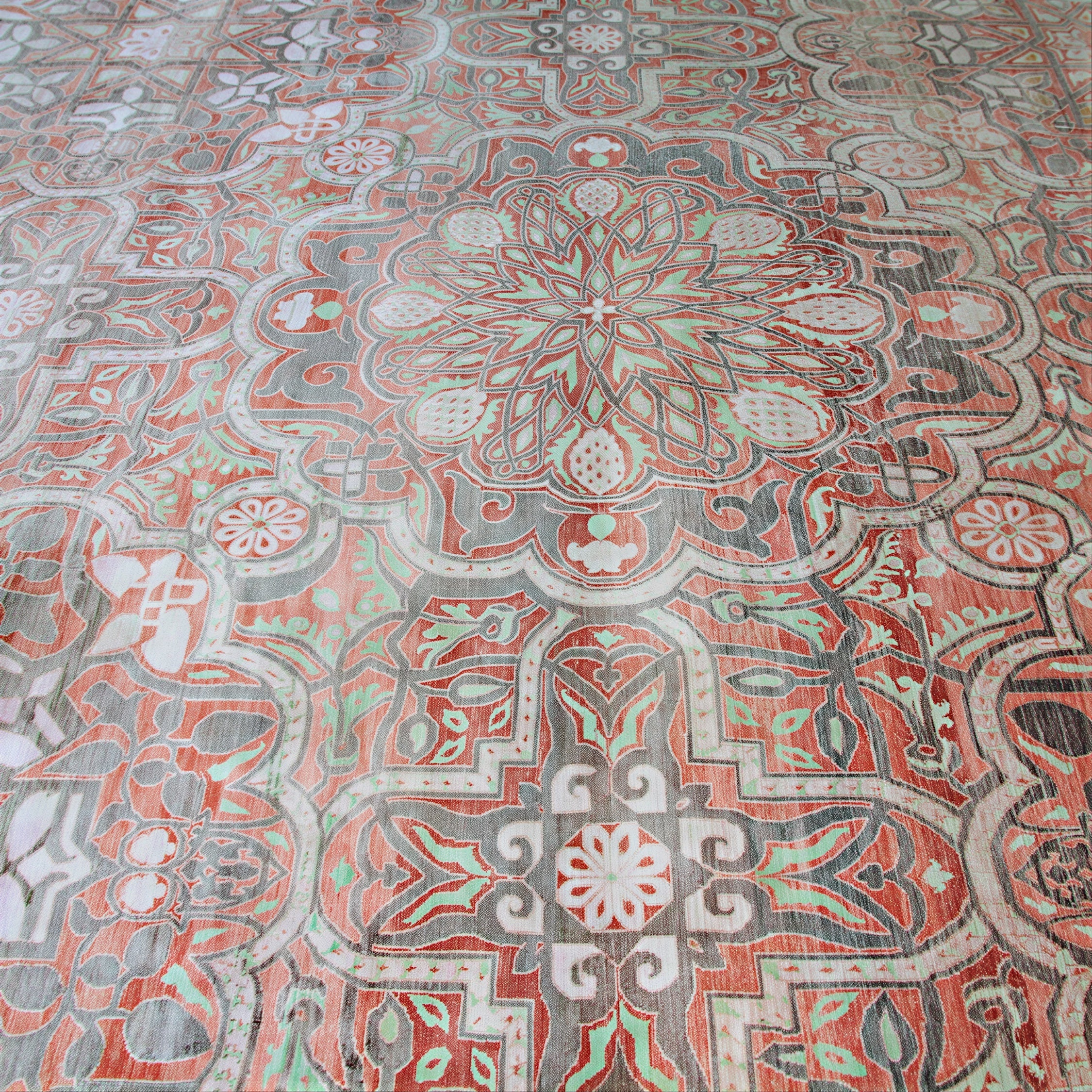 Pink Alchemy Transitional Silk Rug - 8'8" x 12'3" - Image 8
