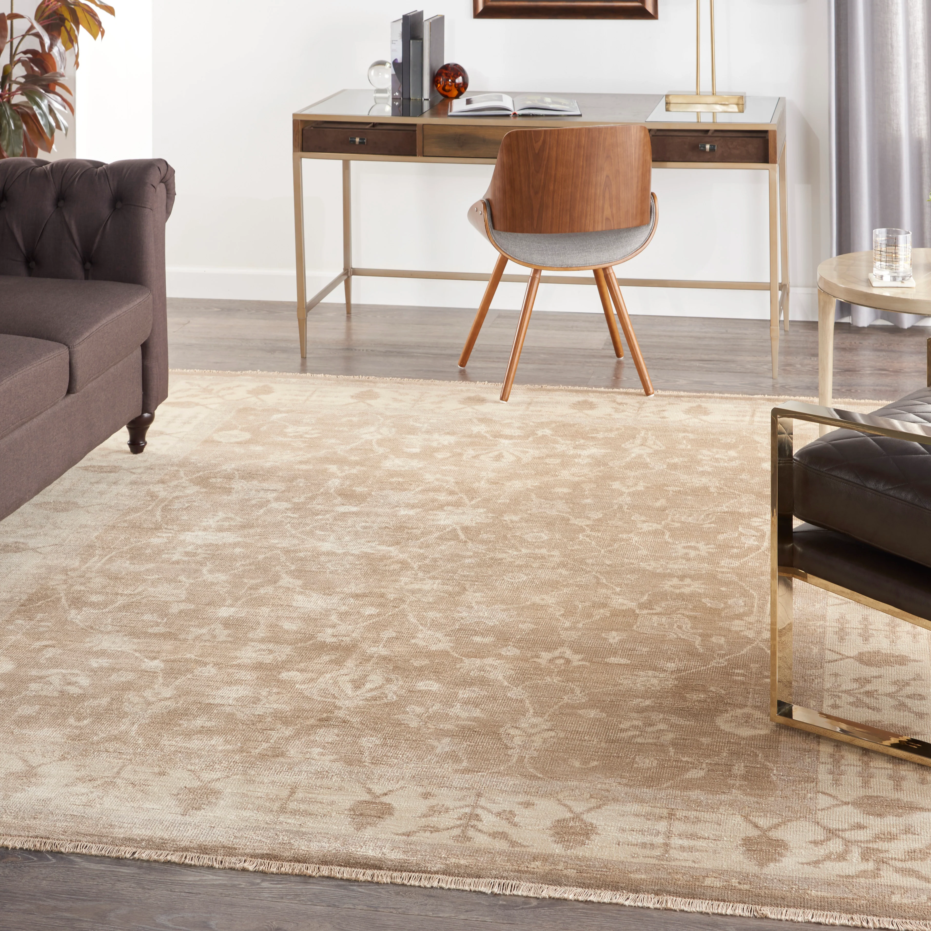 Neutral Essentials Oushak Traditional Rug - Image 11