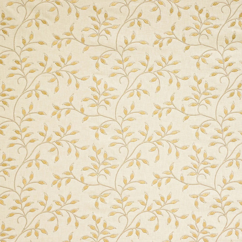 Amber Embroidered Fabric