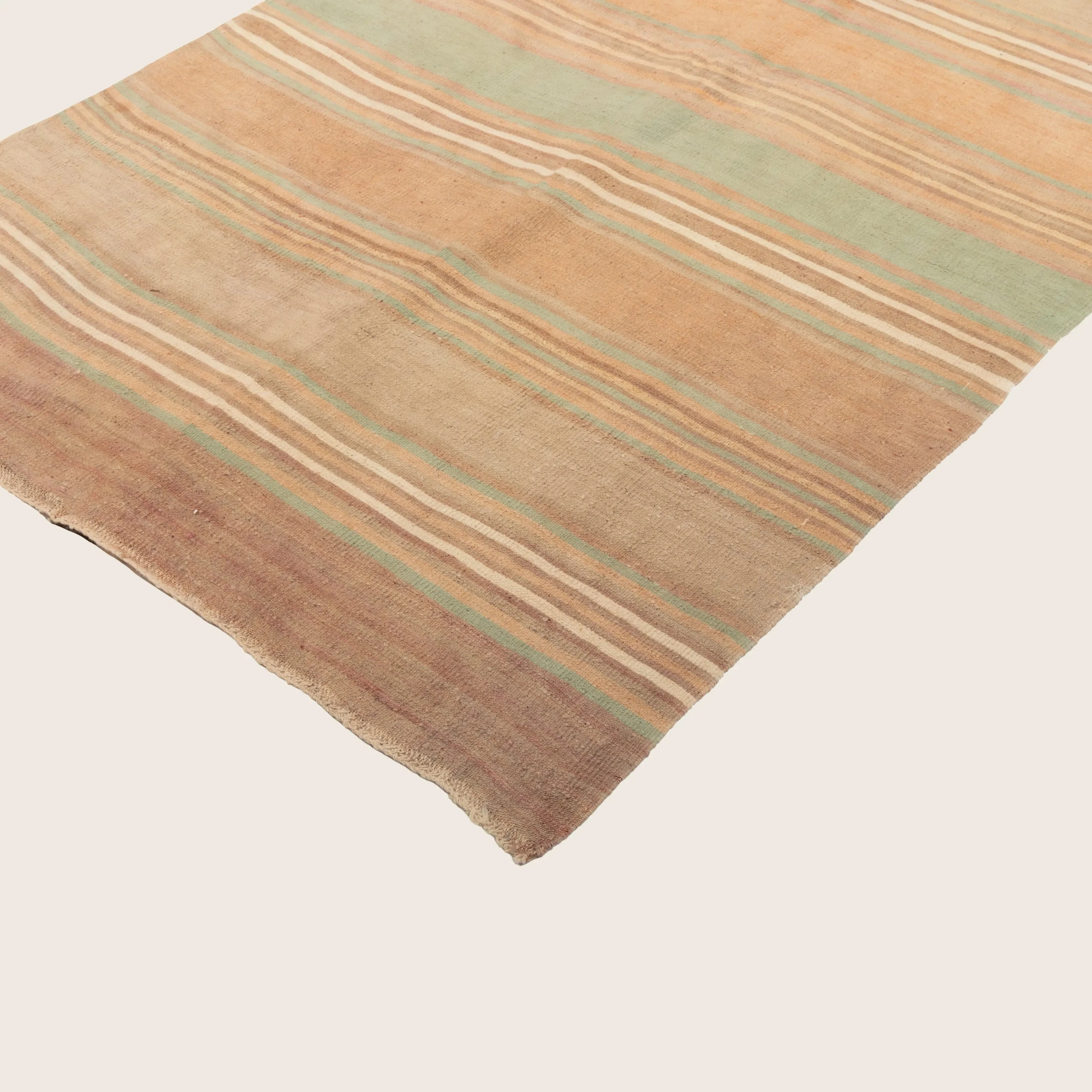 Multicolored Traditional Wool Runner - 4'1" x 19'1" - Image 3
