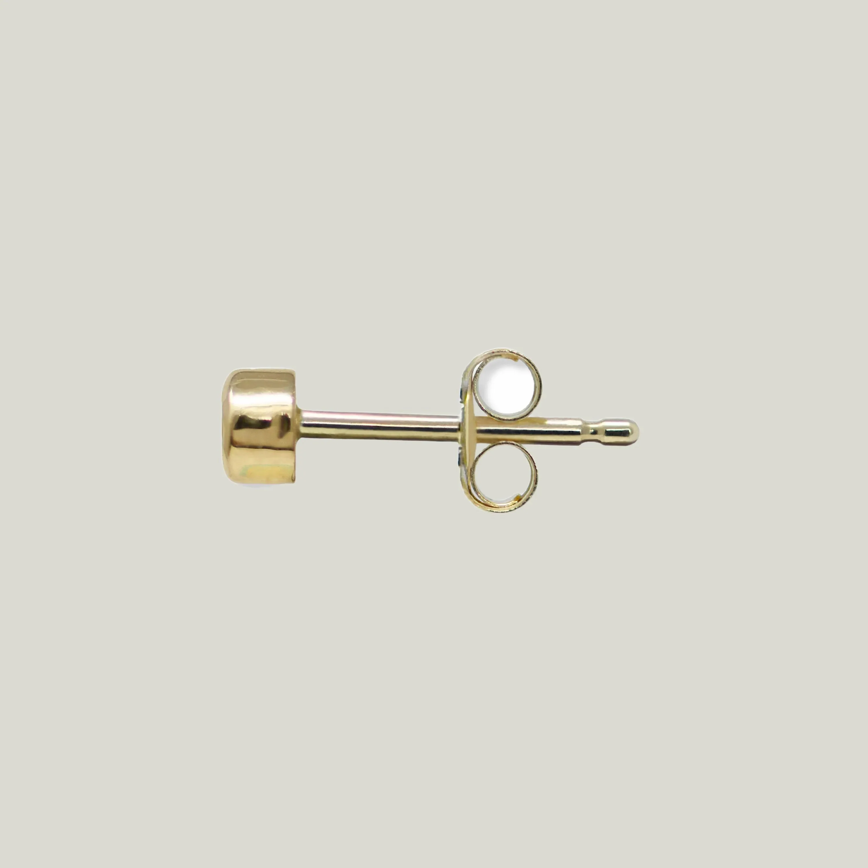 Cléo Round Diamond Single Stud - Image 3