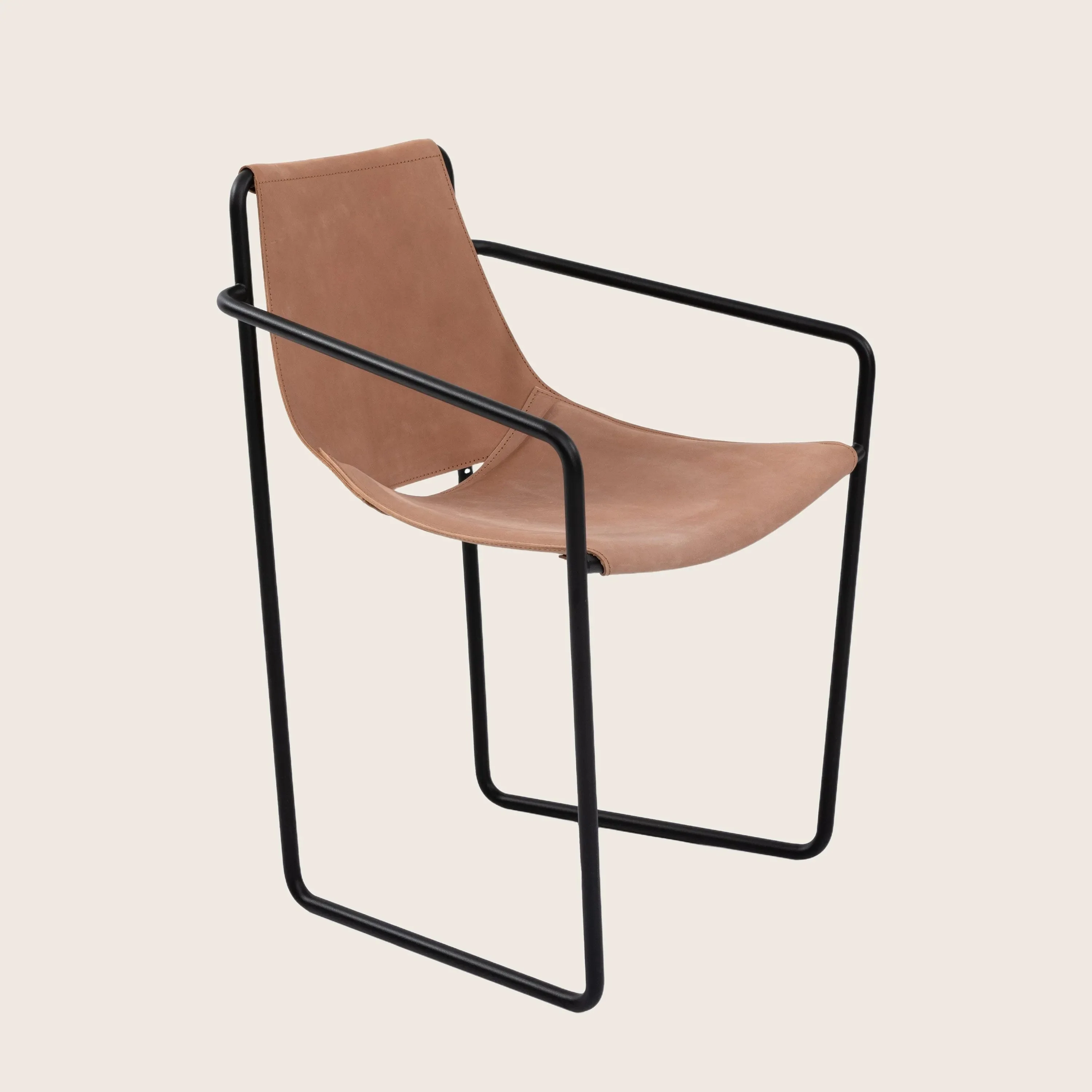 Apelle Leather Dining Armchair - Image 2