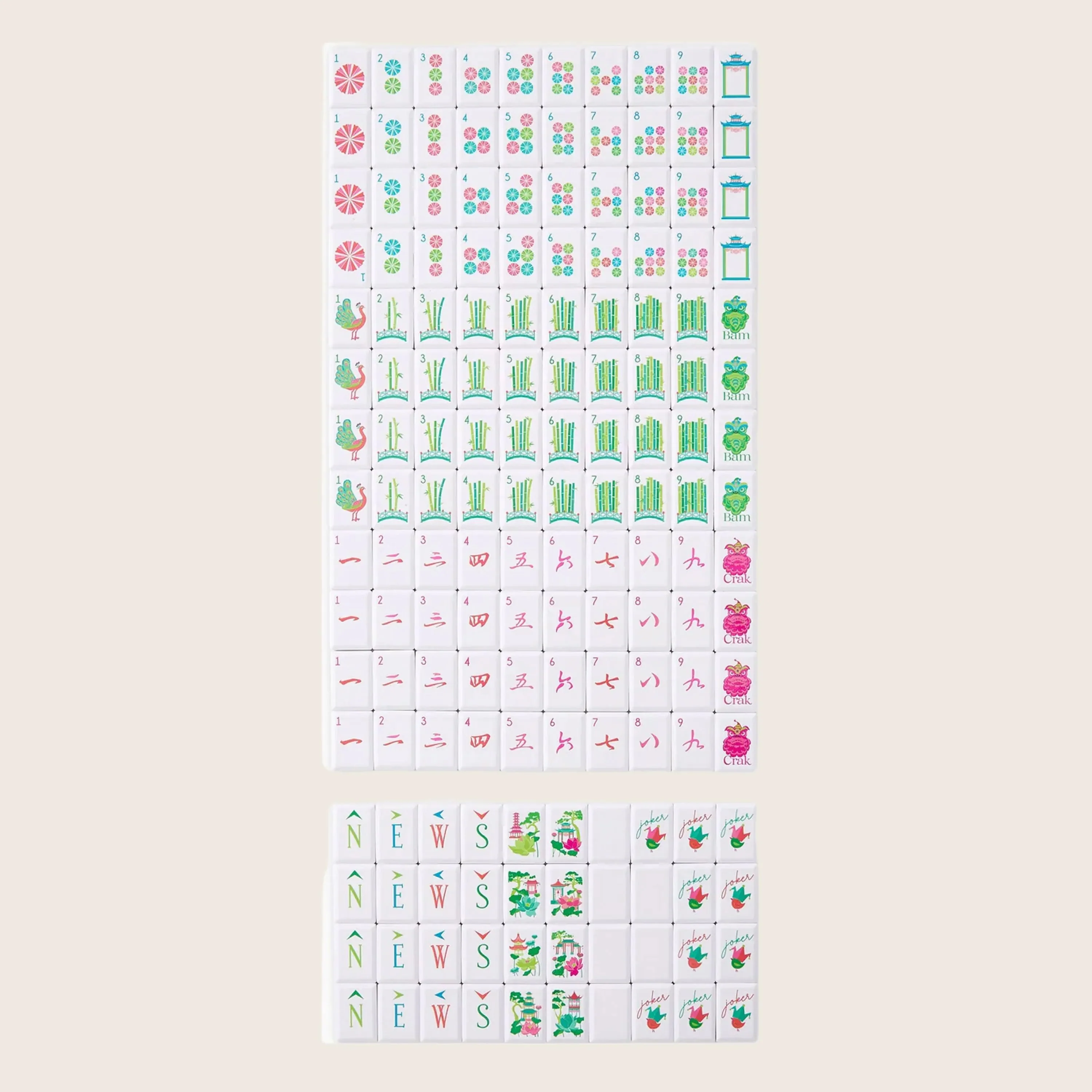 Aqua Jong Pool Mat and Tile Set - Image 8