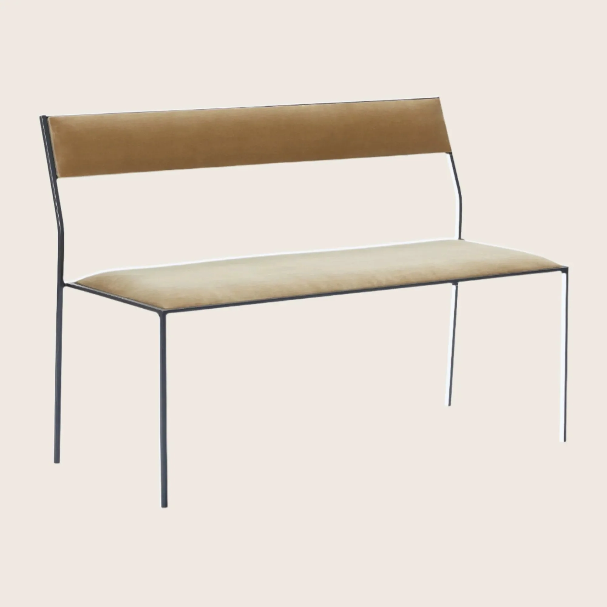 Flatiron Armless Upholstered Bench - Image 4