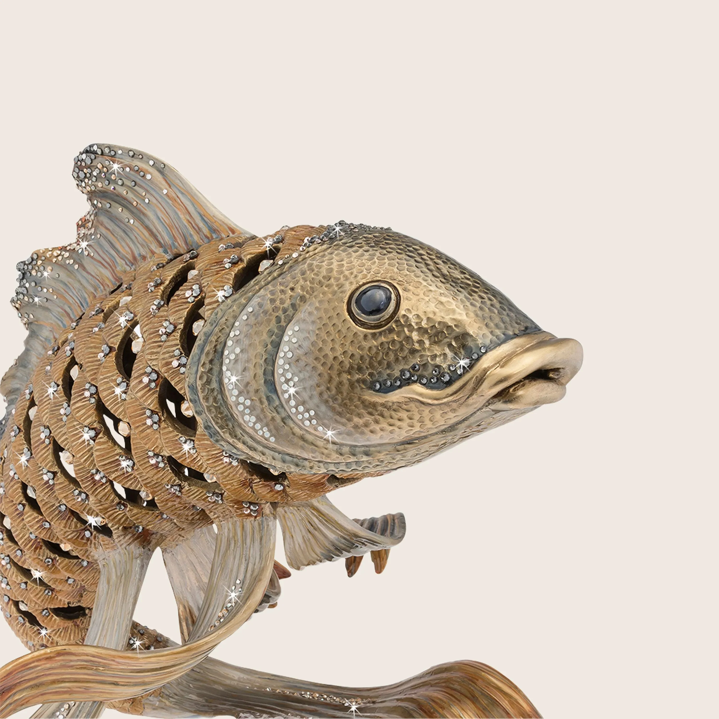 Asagi Koi Fish Figurine - Image 3