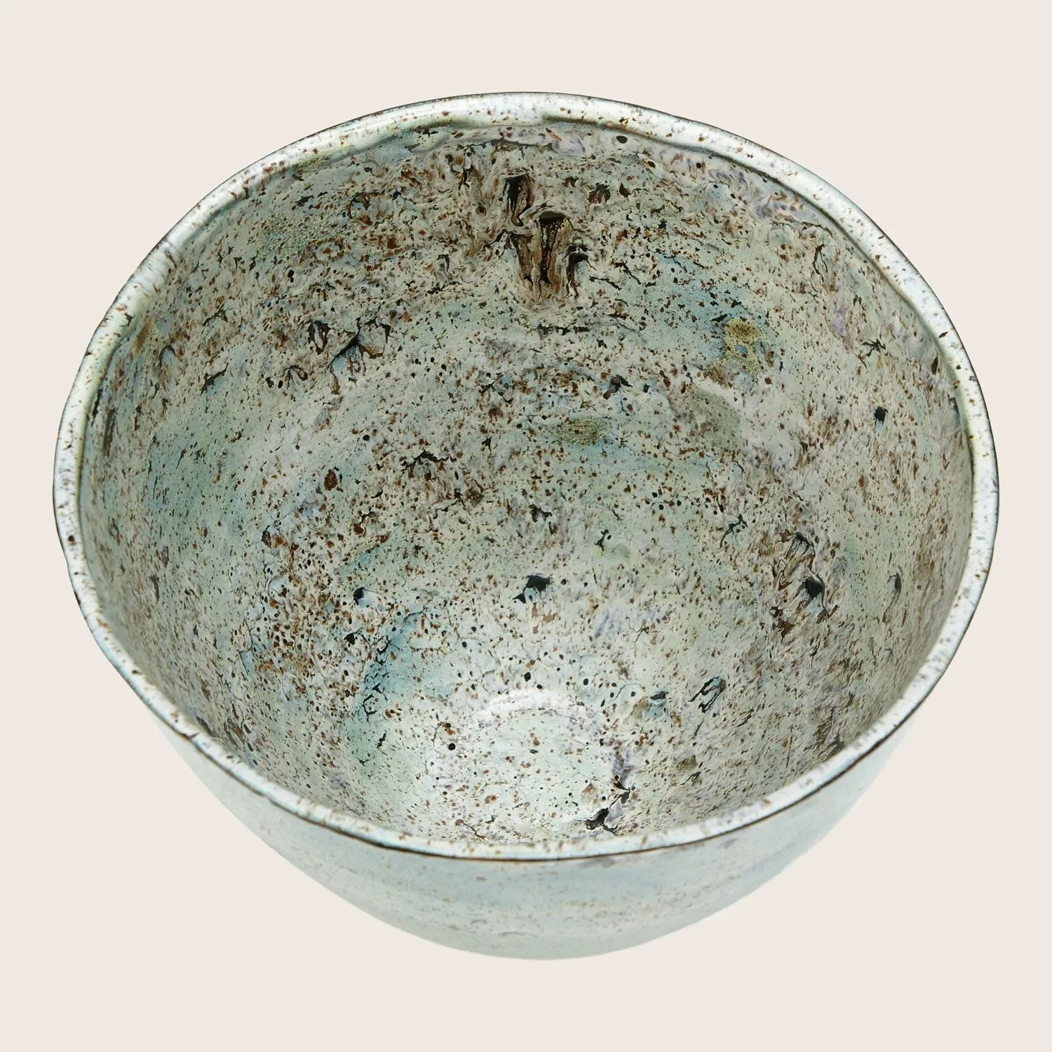 Ash Cloud Medium Bowl, Blue - Image 3