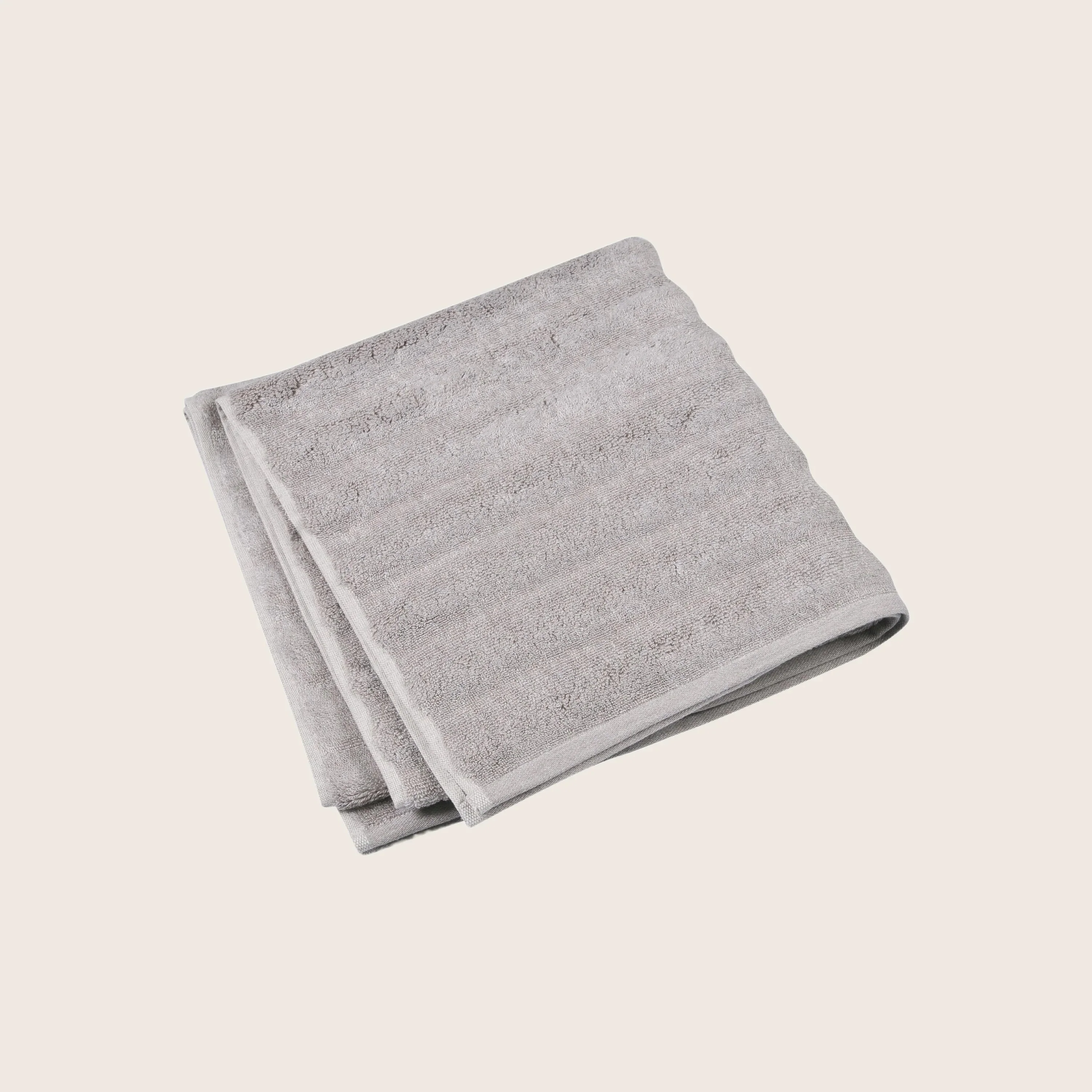 Ash Ribbed Bath Towel - Image 6