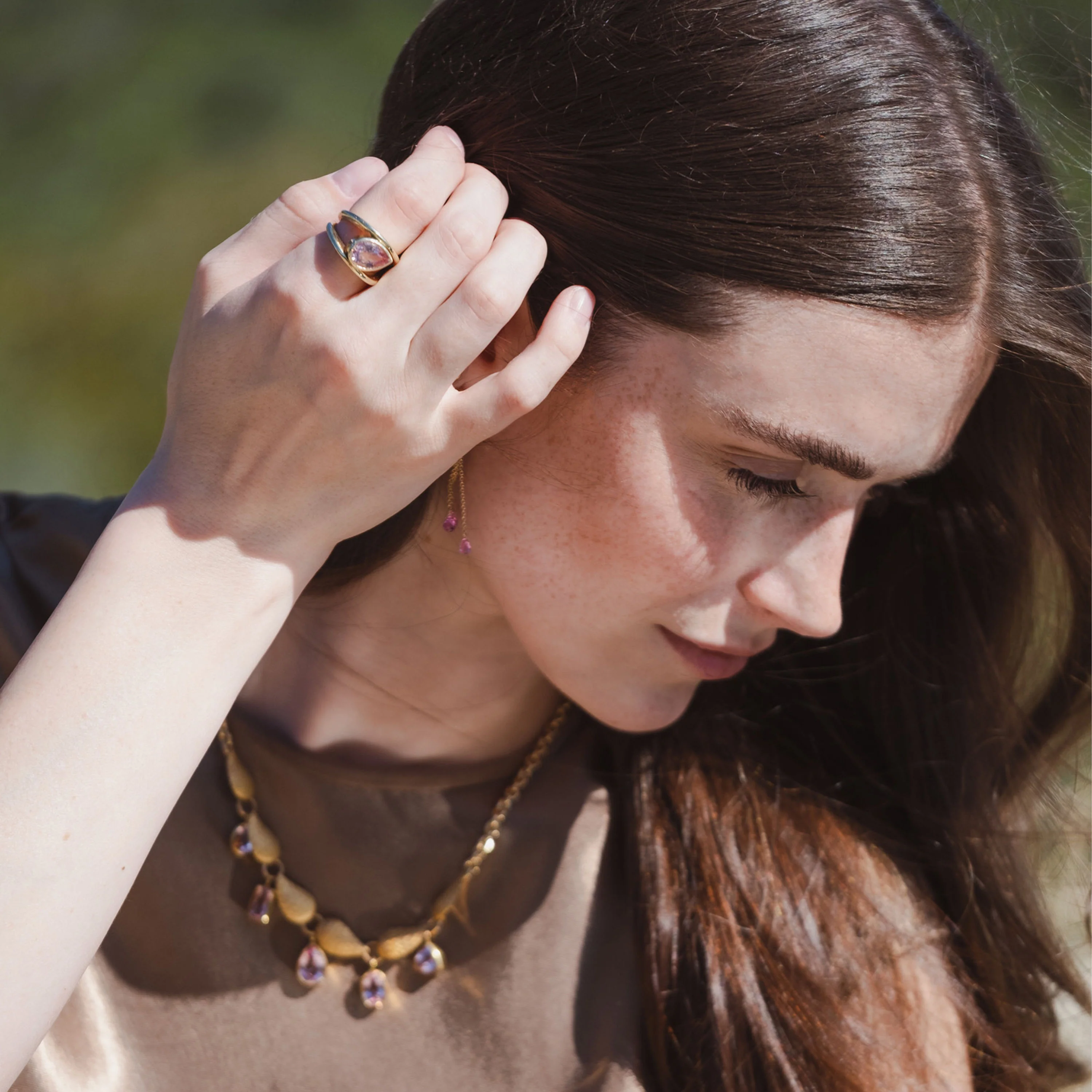 Aspen Ring: Morganite - Image 4