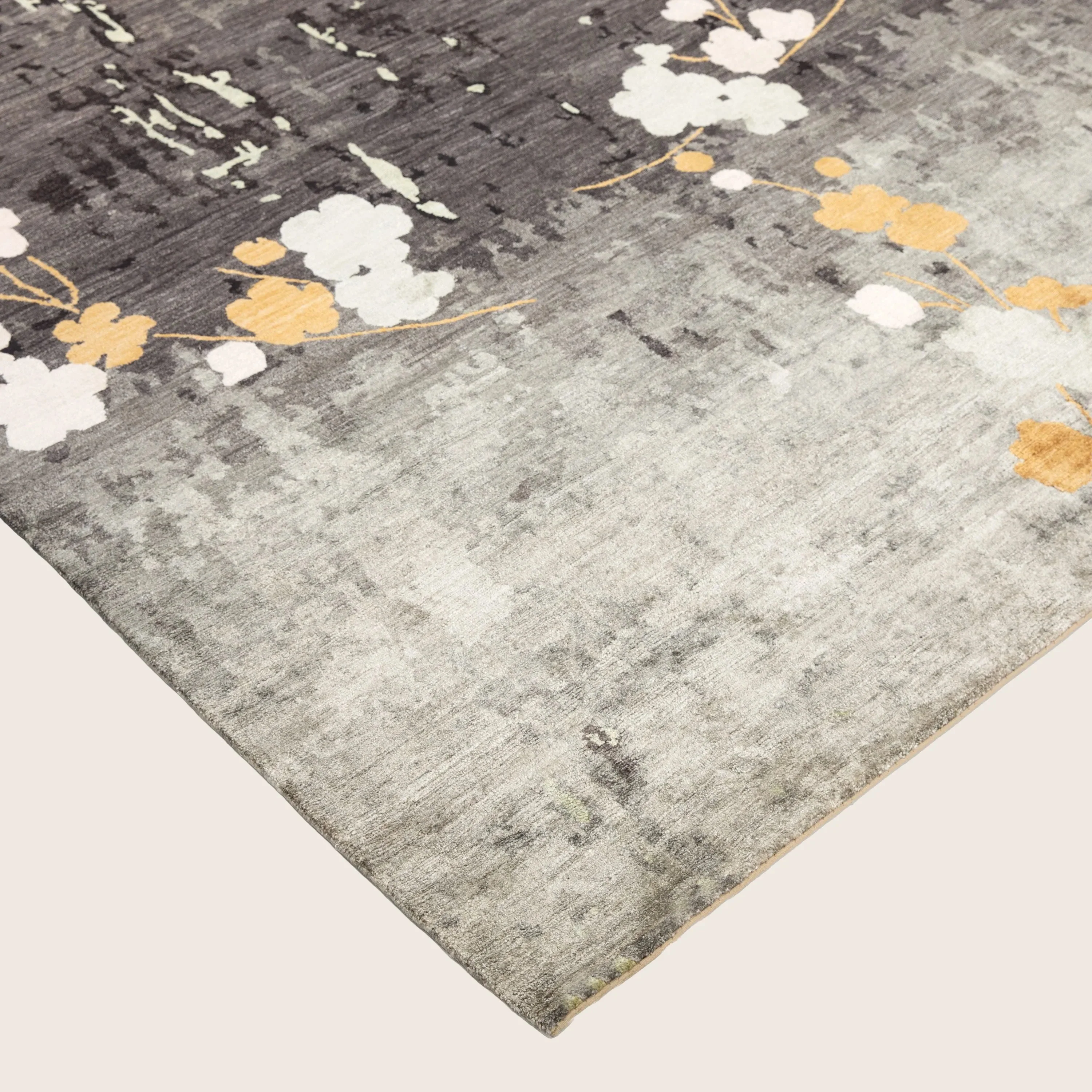 Aurora Contemporary Tibetan Silk Rug - Image 36