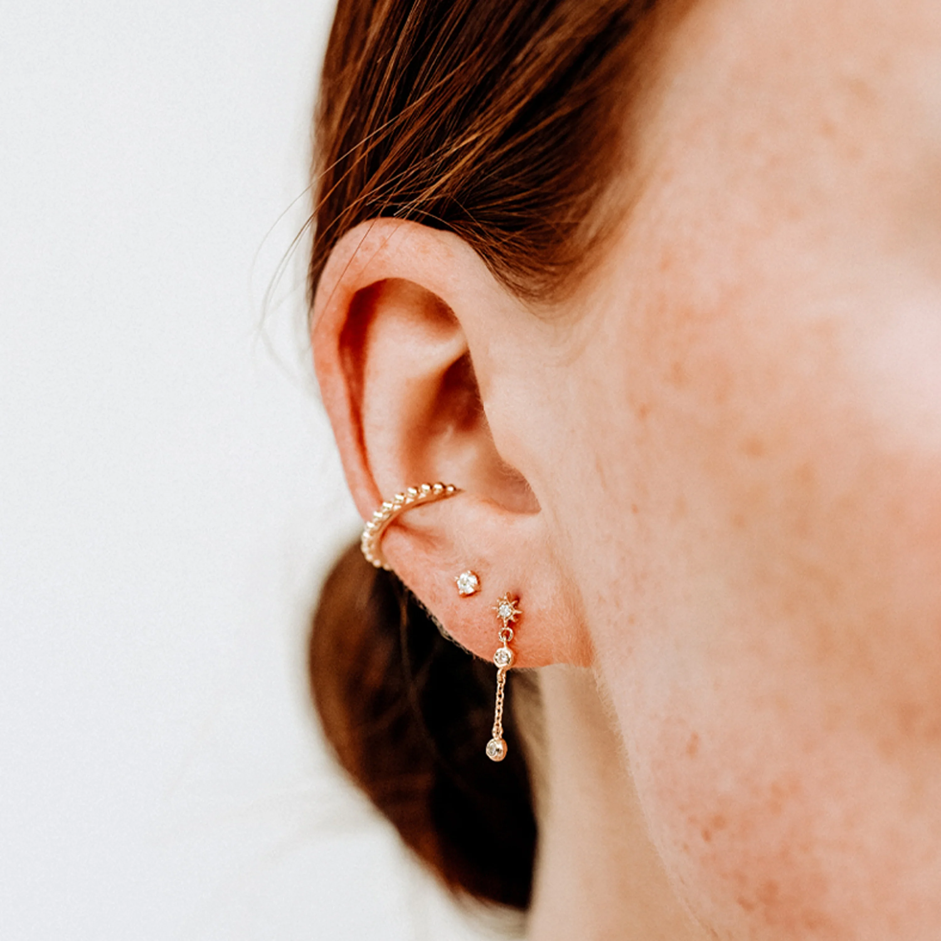 Aztec Catherine Starburst Drop Earrings - Image 2