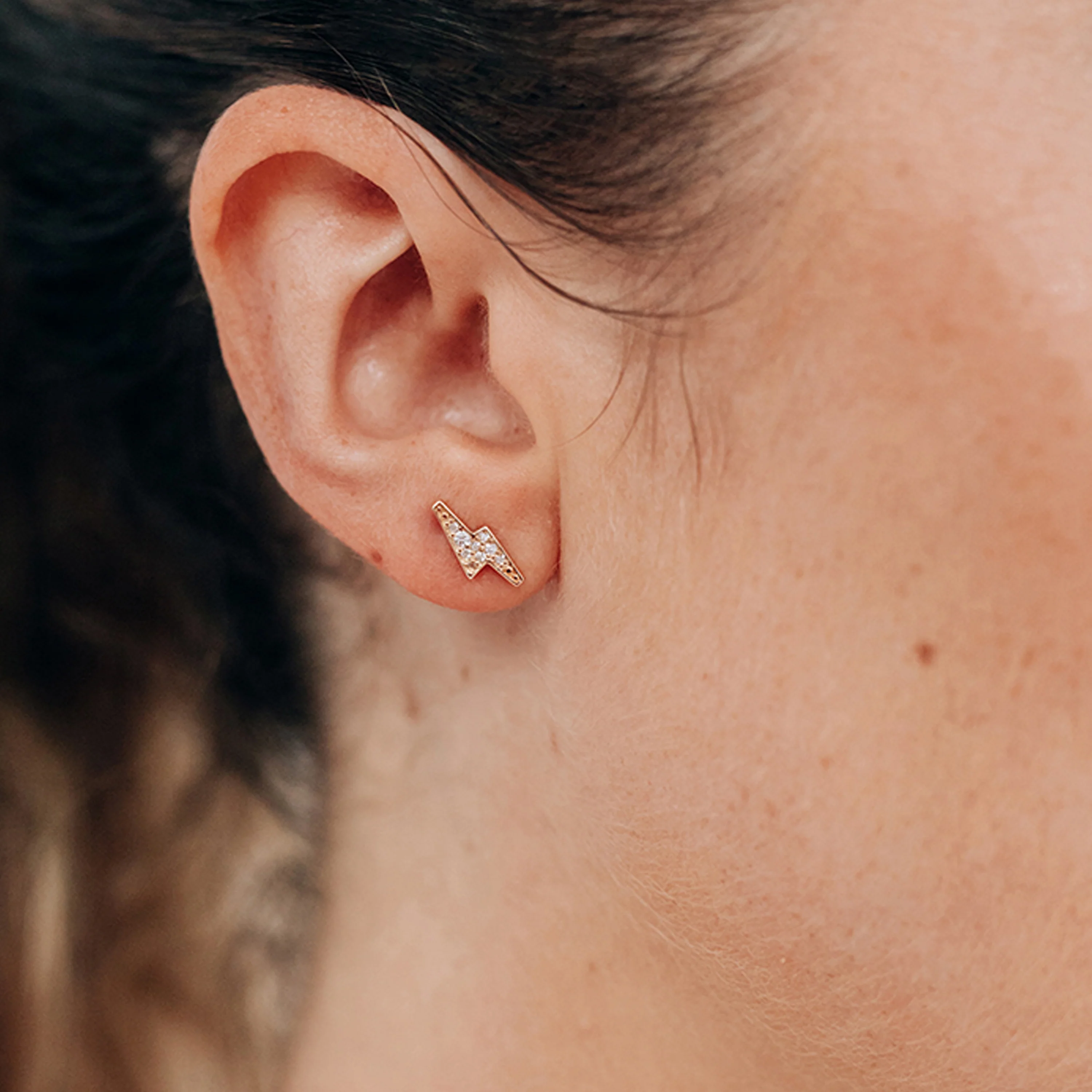 Aztec Diamond Single Stud - Image 2