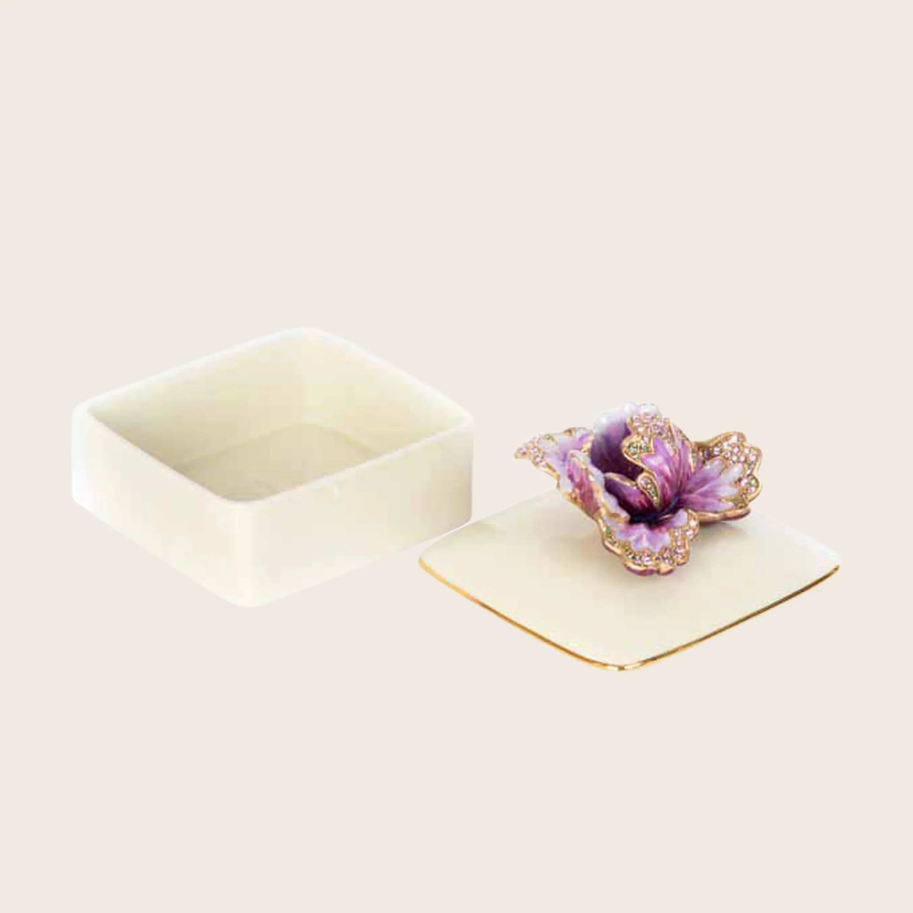 Bailey Tulip Porcelain Box - Image 2
