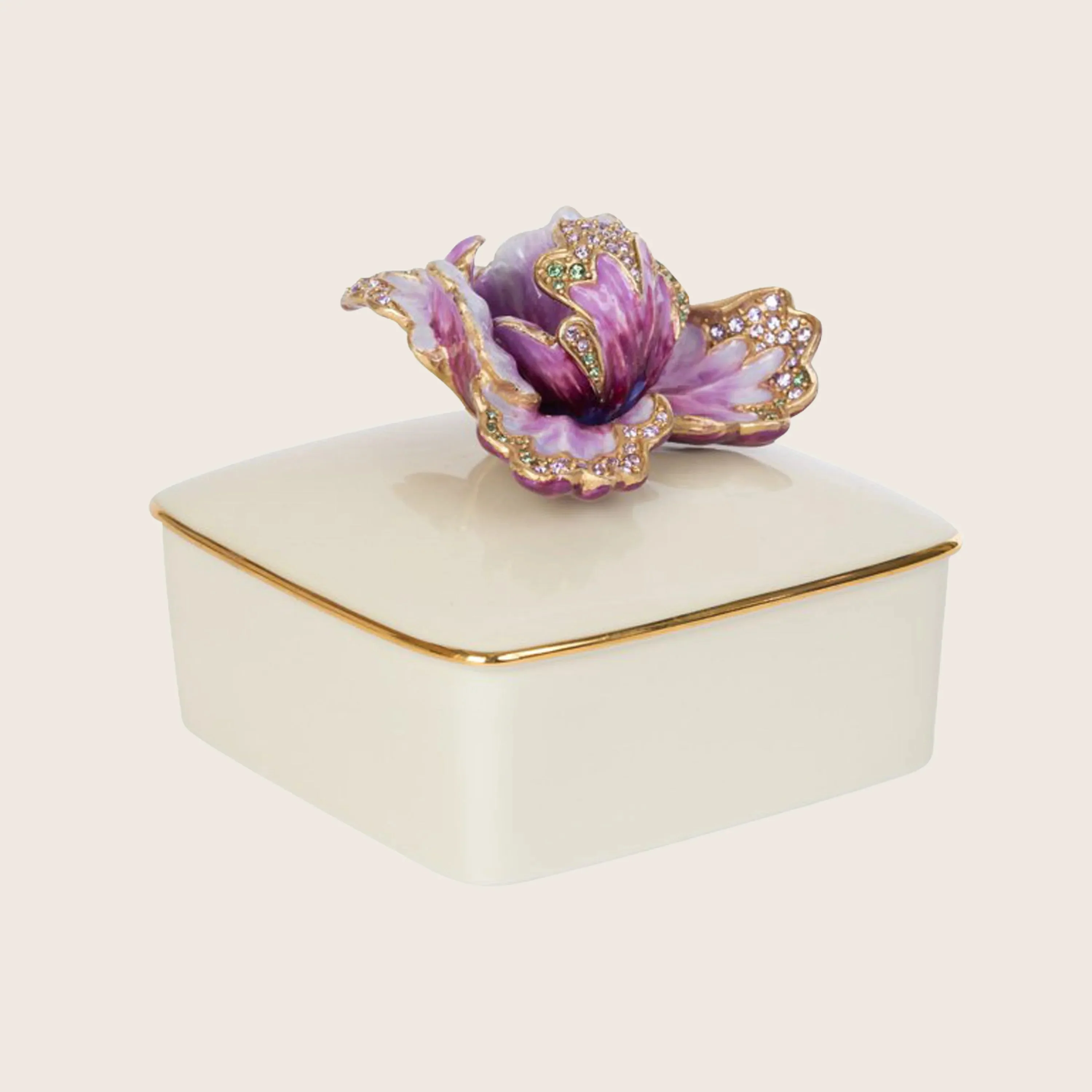 Bailey Tulip Porcelain Box - Image 3