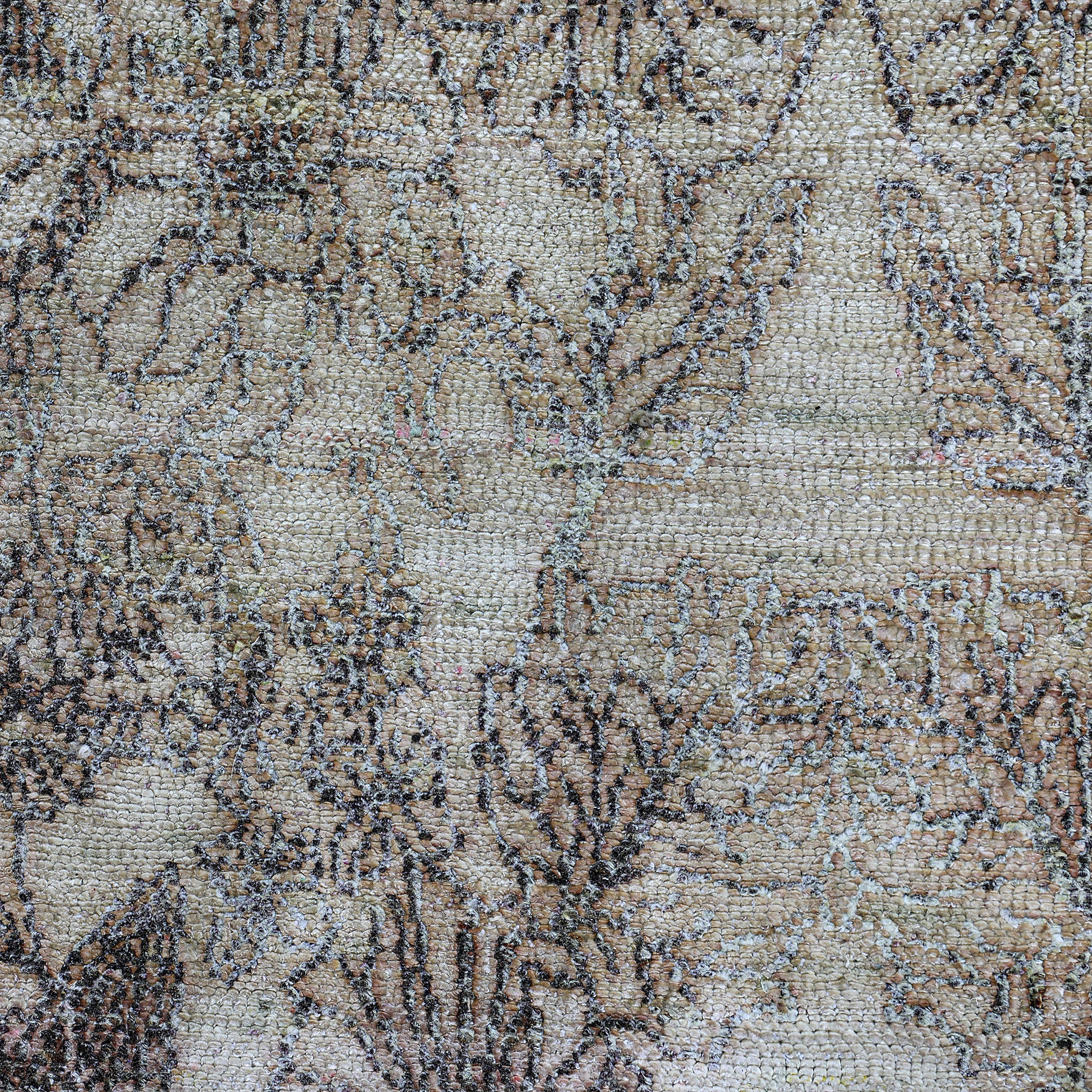 Beige Alchemy Transitional Silk Rug - 7'10" x 10'2" - Image 5
