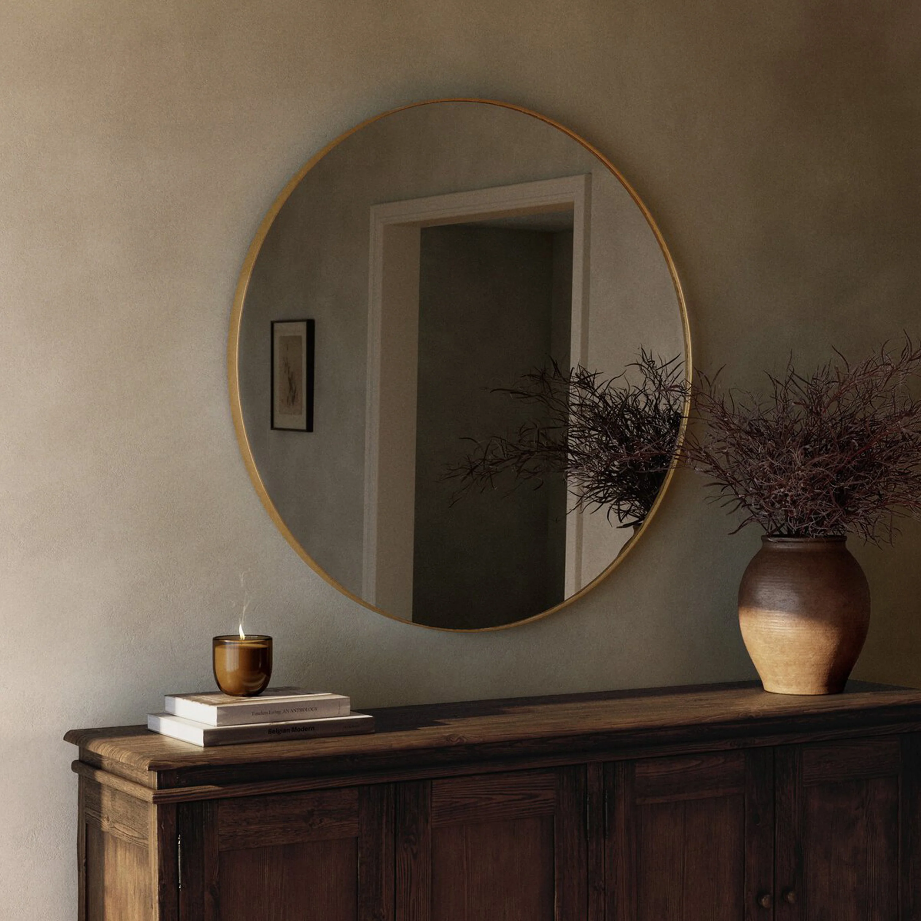 Bellvue Round Mirror - Image 15