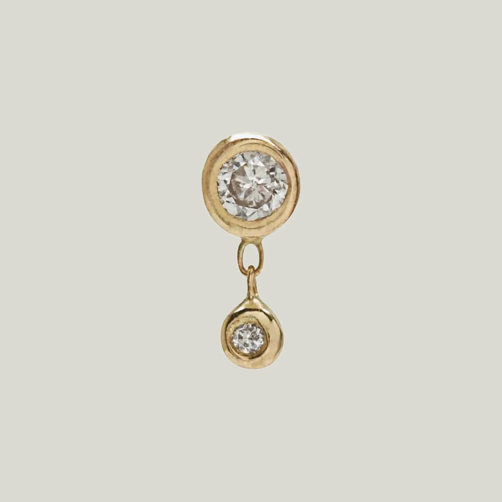 Bezel Stud with Diamond