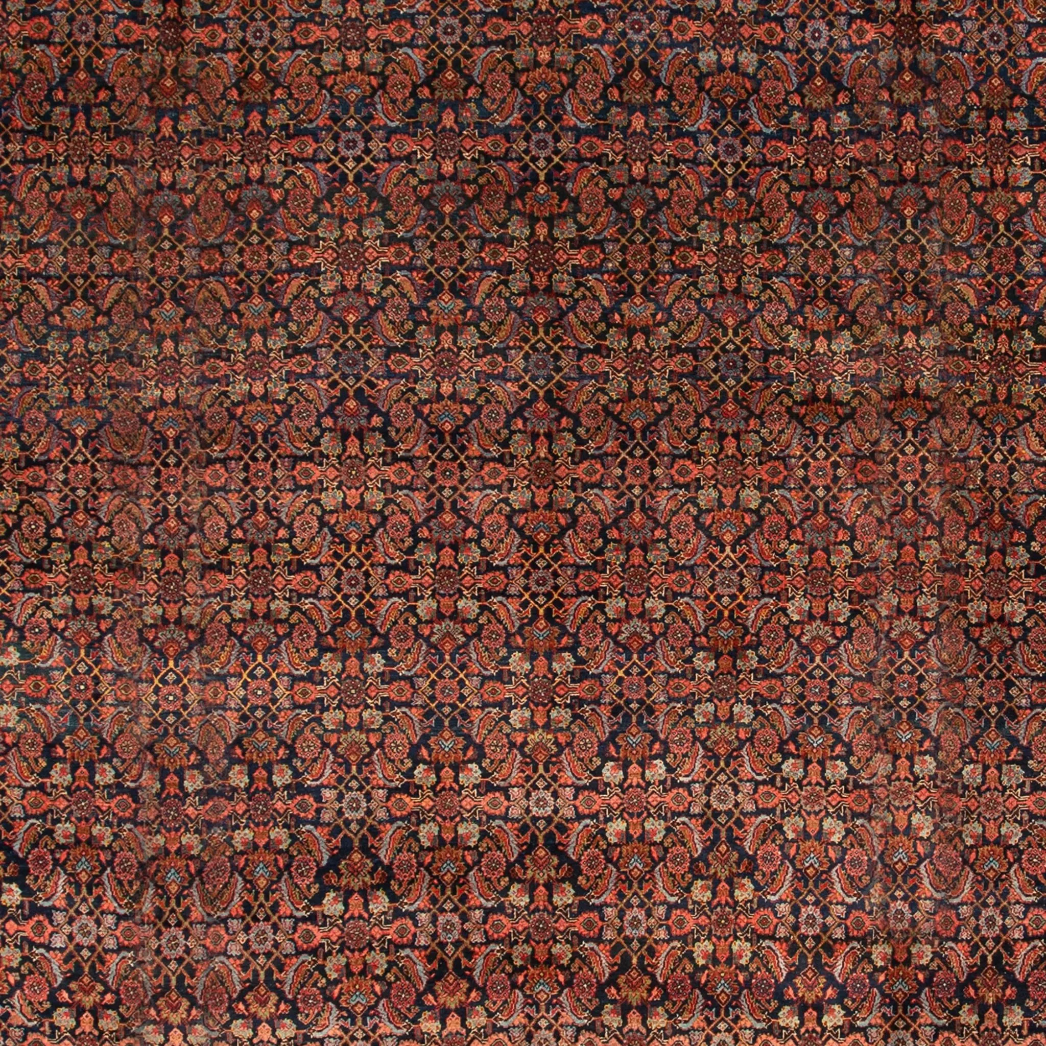Red Traditional Wool Rug - 13'8" x 22'9" - Image 2