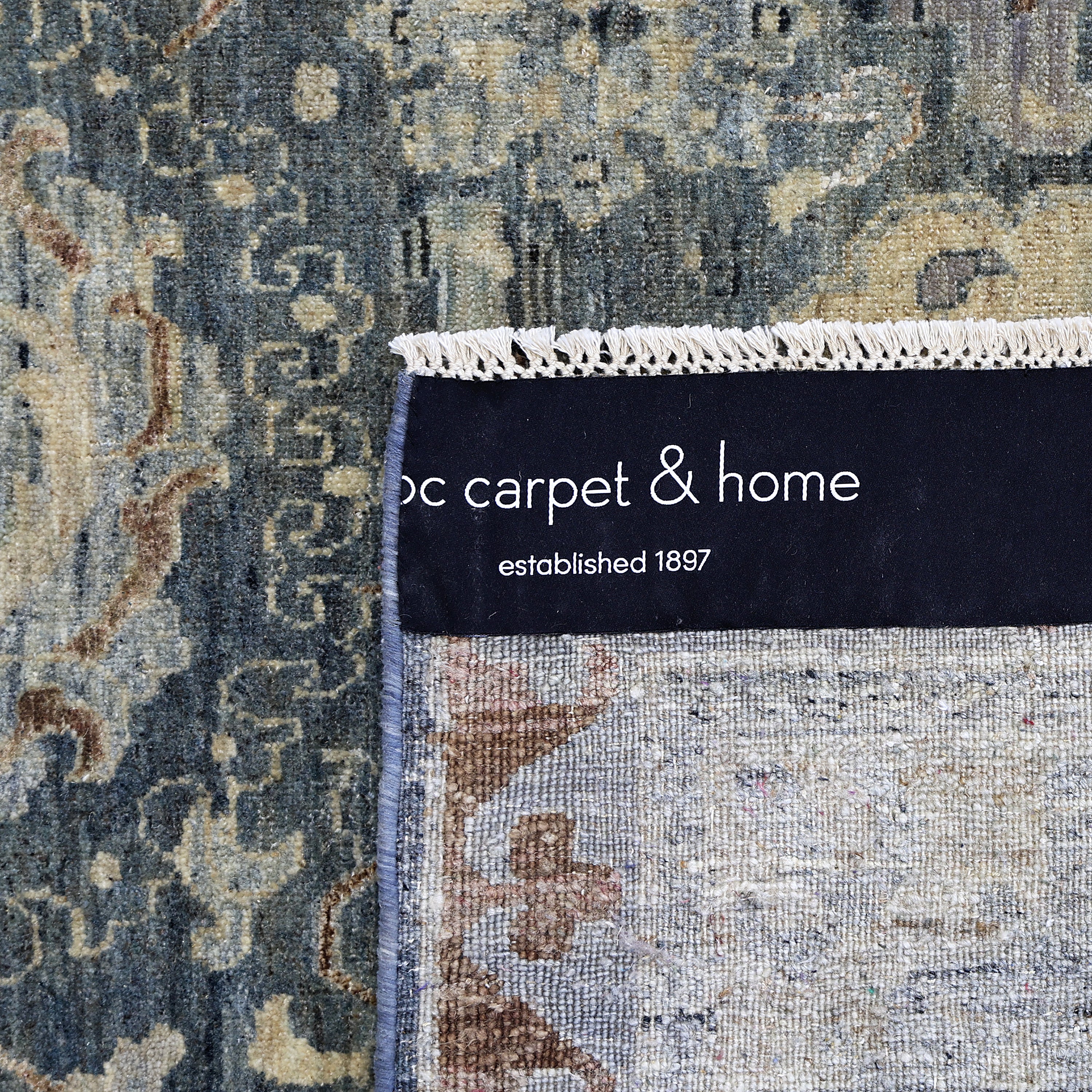 Blue Alchemy Transitional Silk Wool Blend Rug - 10' x 14'4" - Image 6
