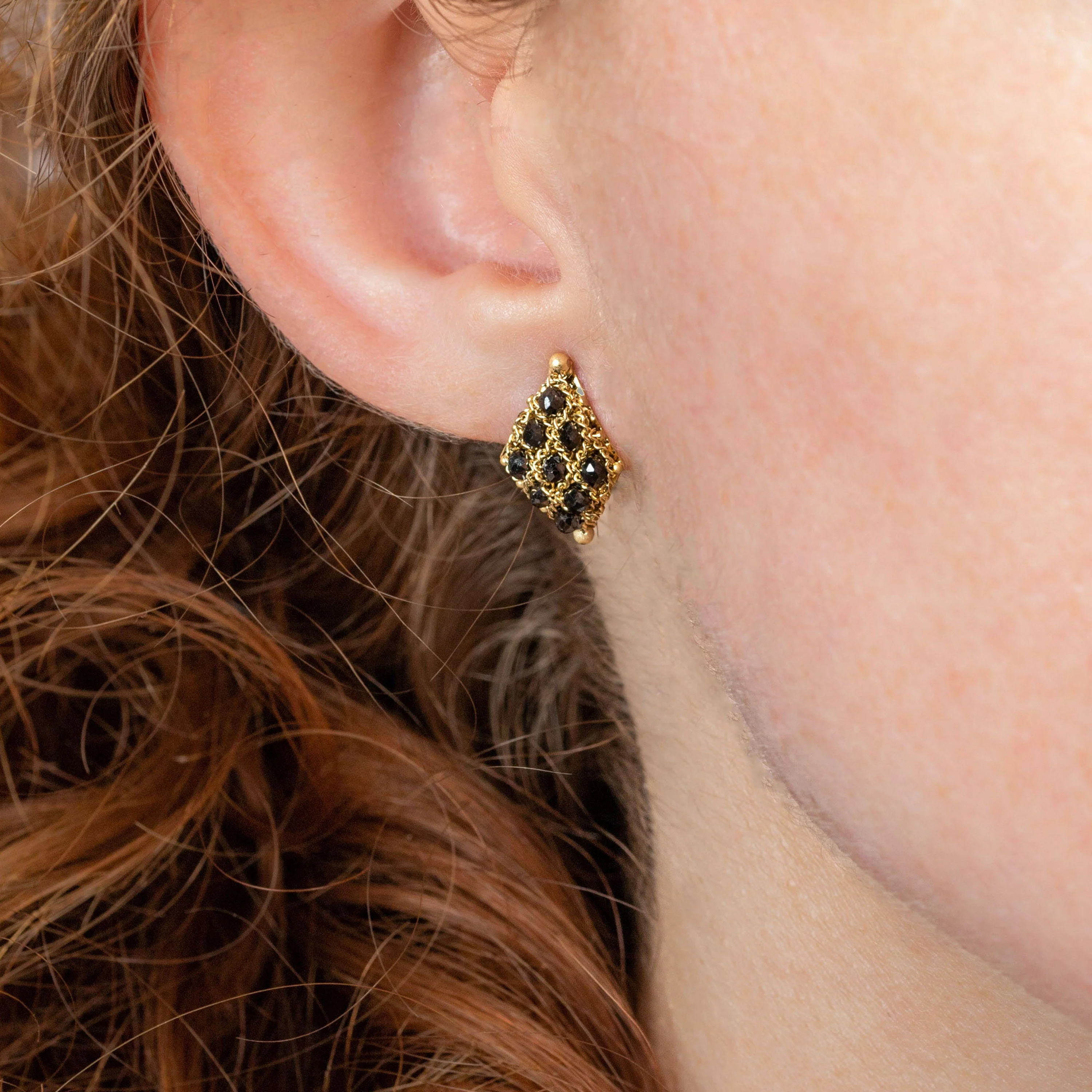 Black Diamond Textile Stud - Image 2