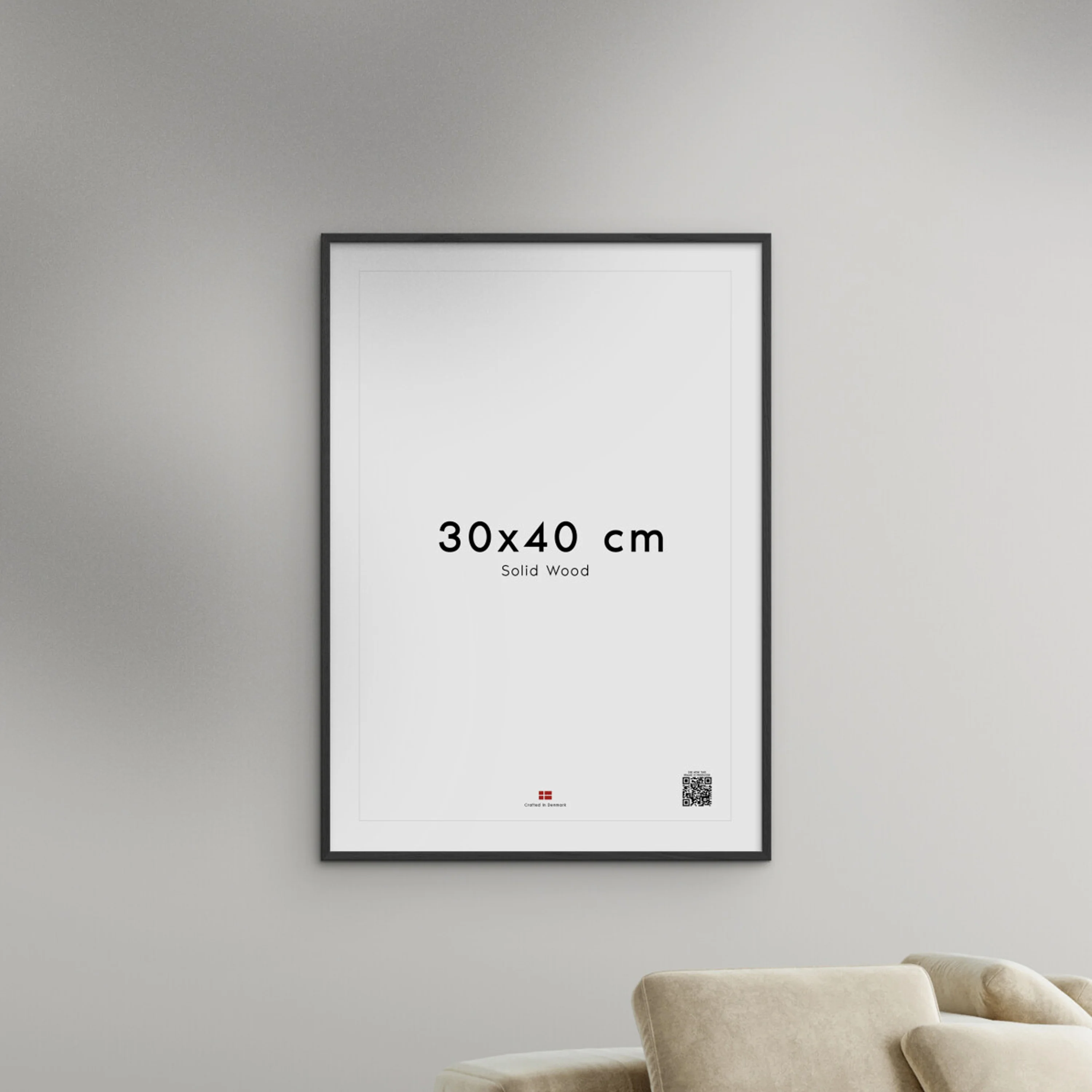 Black Wood Frame - Image 7