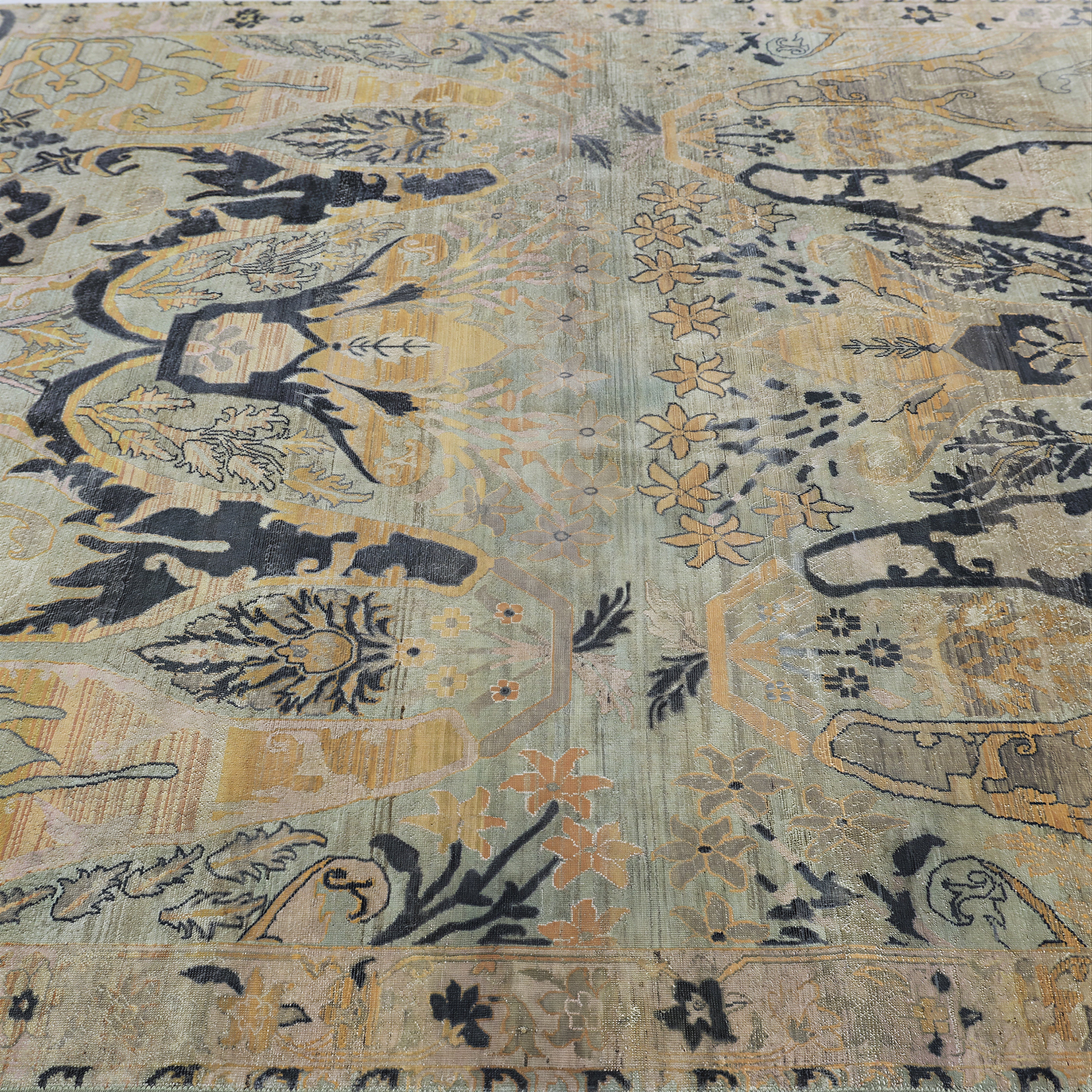 Blue Alchemy Transitional Wool Rug - 7'10" x 9'1" - Image 5