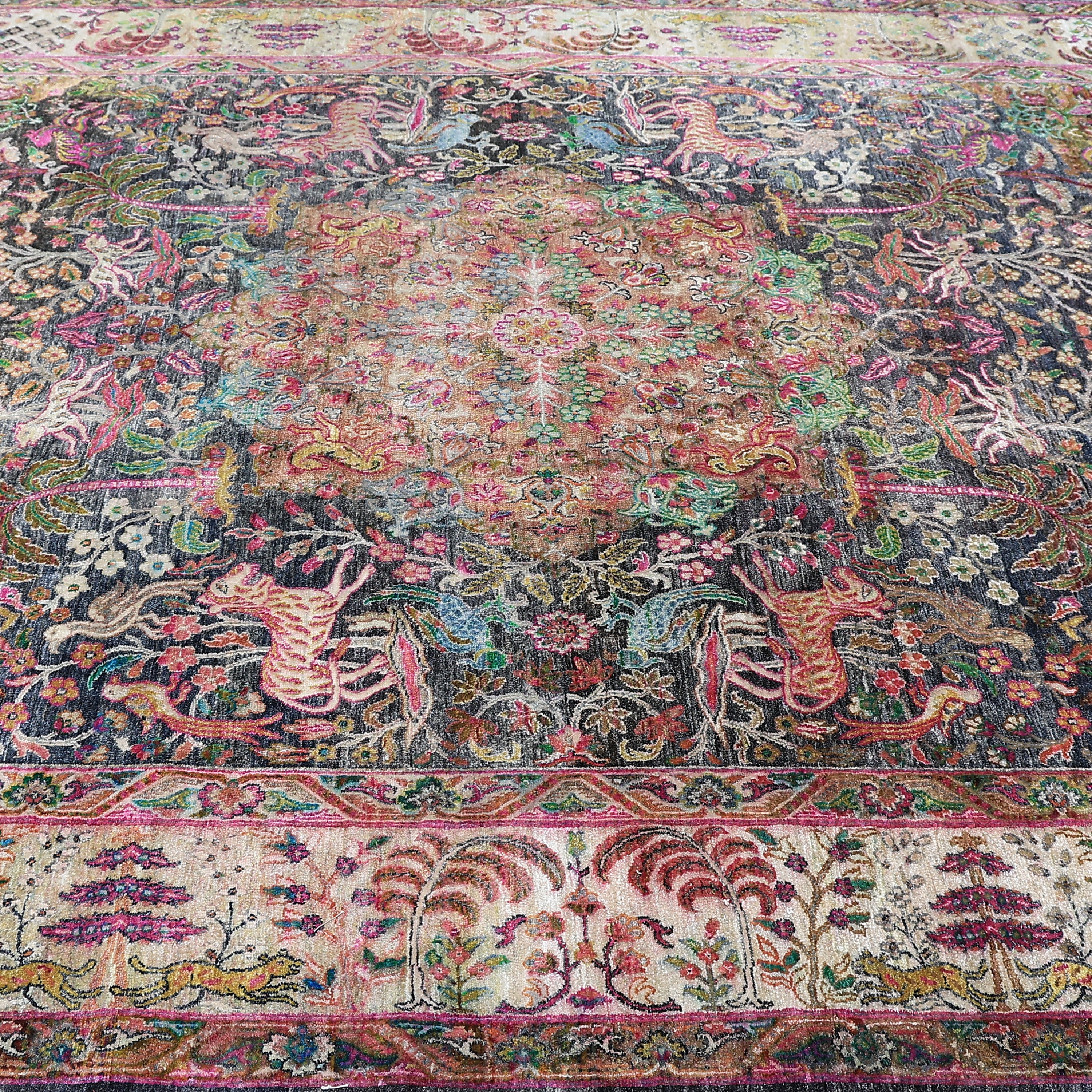 Blue Alchemy Traditional Wool Rug - 8'10" x 12'1" - Image 3