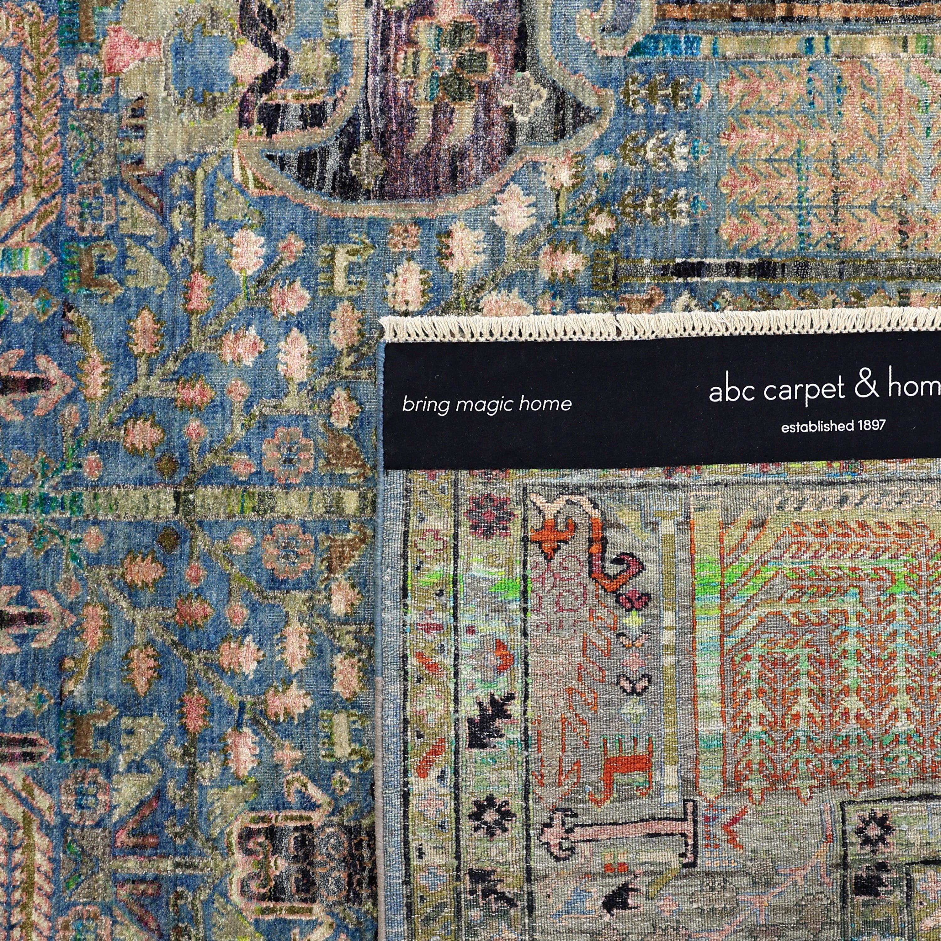 Blue Alchemy Transitional Wool Rug - 8'7" x 13'3" - Image 3