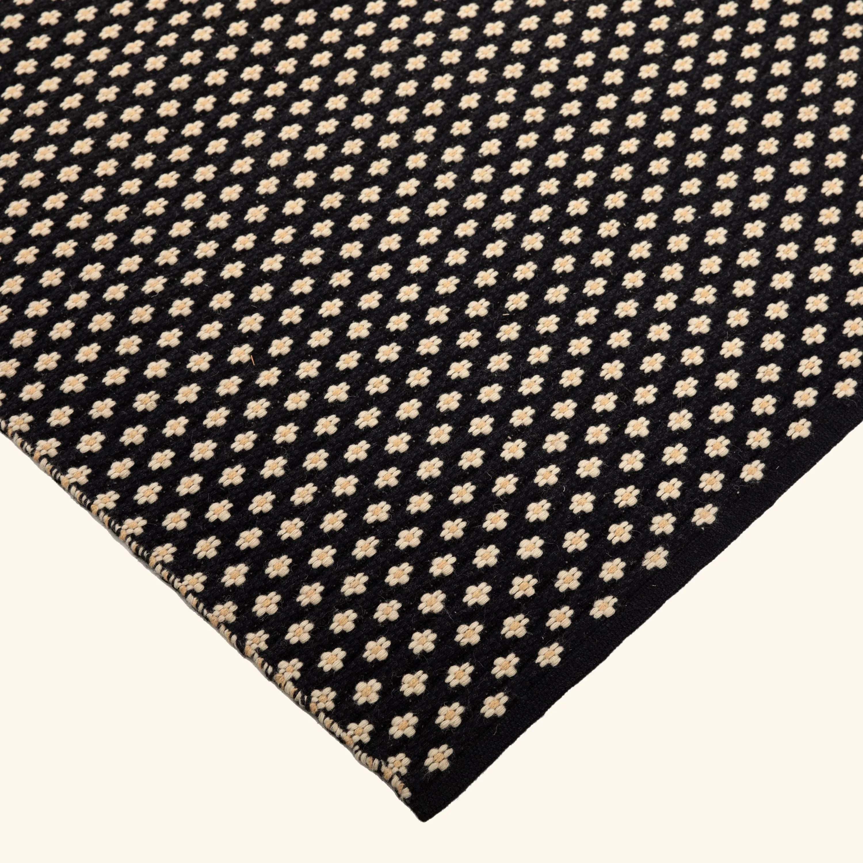 Blue Flatweave Wool Rug - 6' x 9' - Image 3