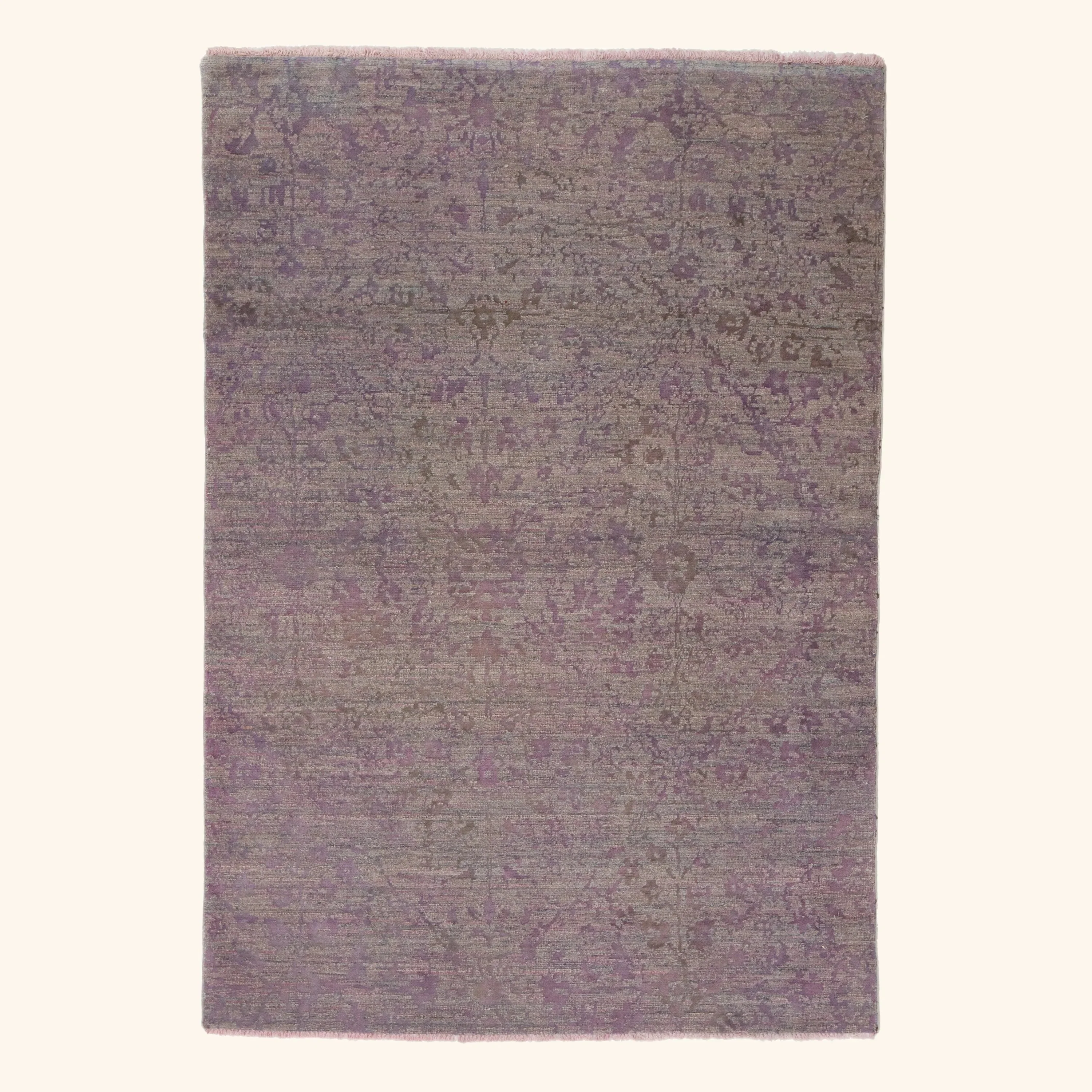 Blue Samsara Wool Rug - 3'10" x 5'8"