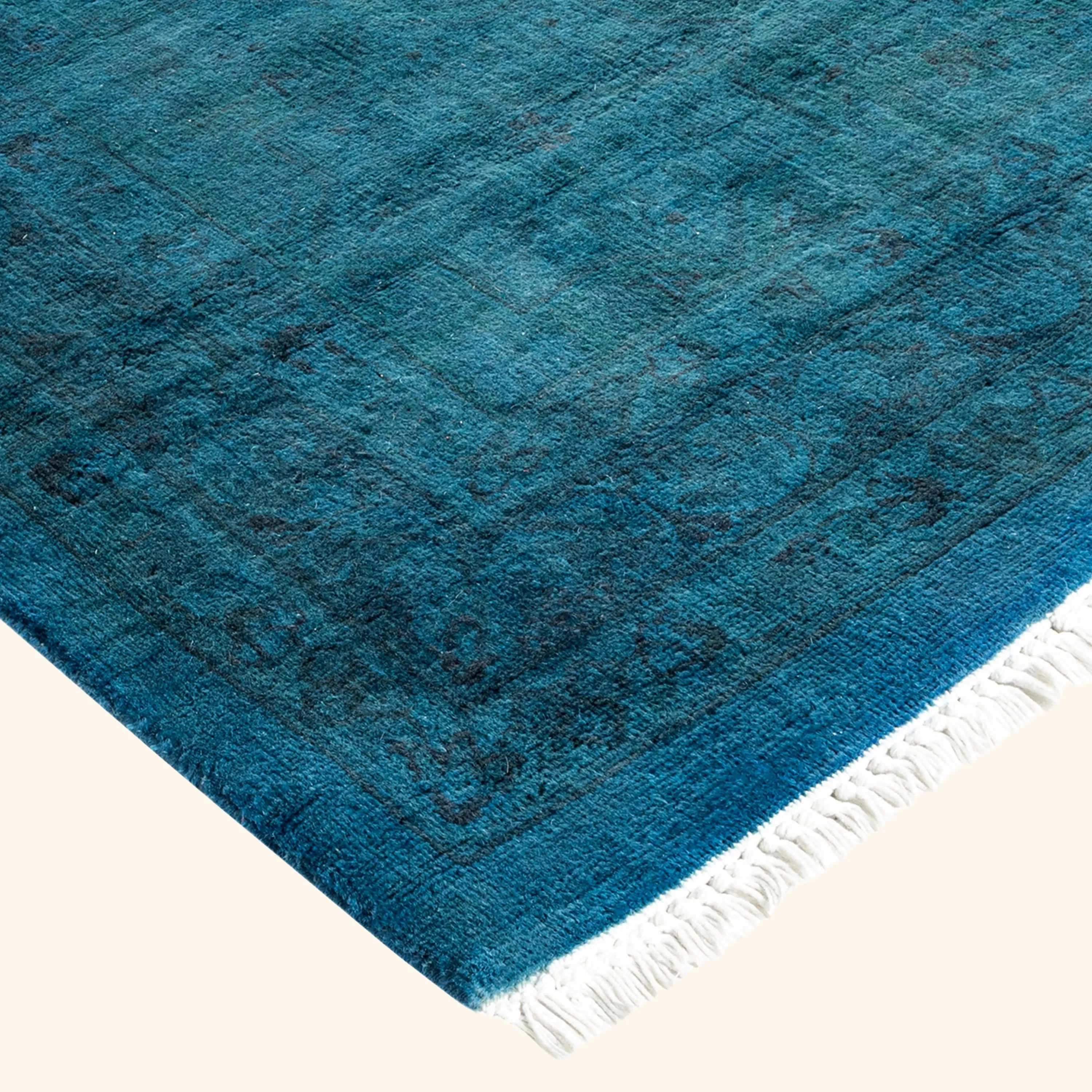 Blue Samsara Wool Rug - 10'2" x 13'10" - Image 2