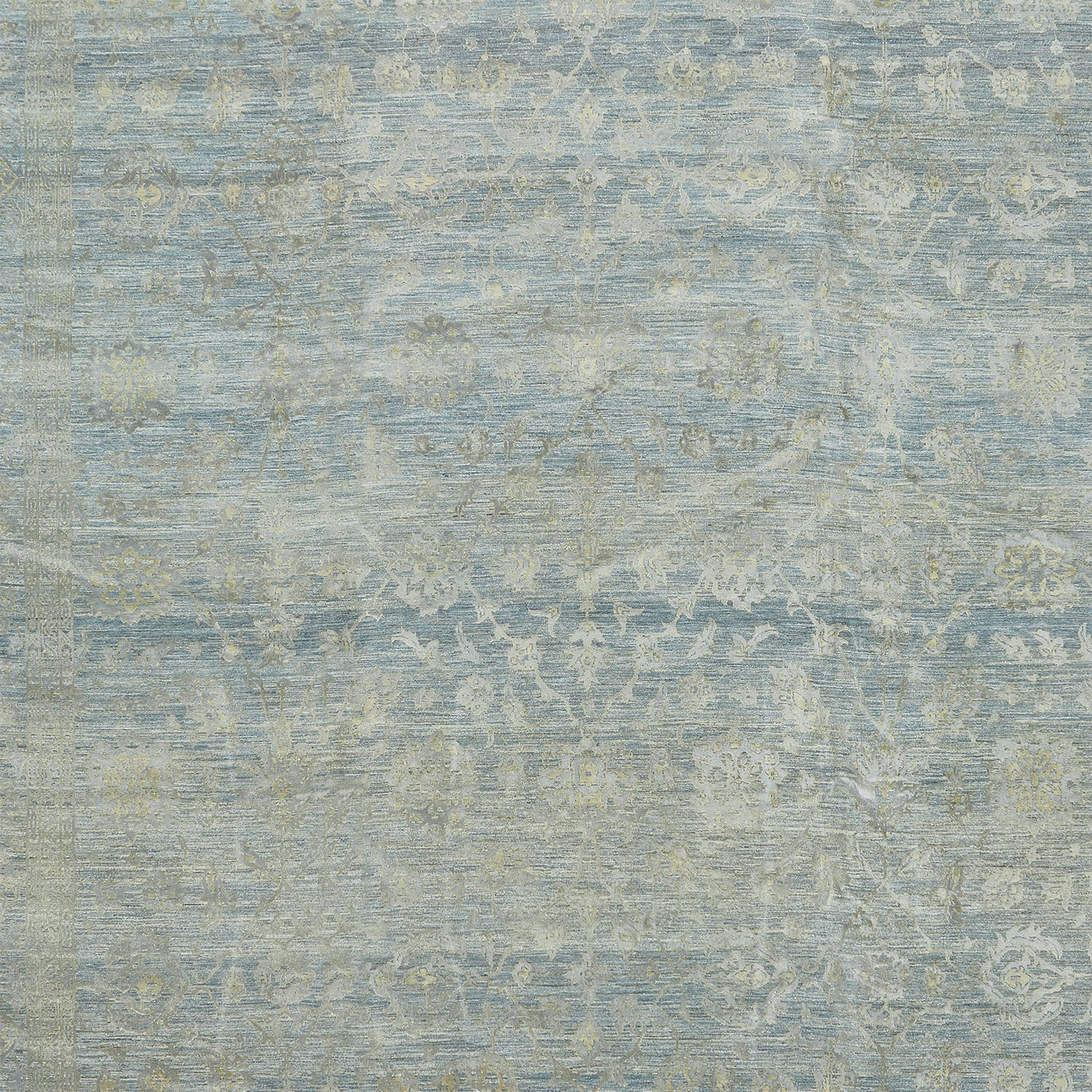 Blue Transitional Wool Rug - 12'1" x 17'9" - Image 2