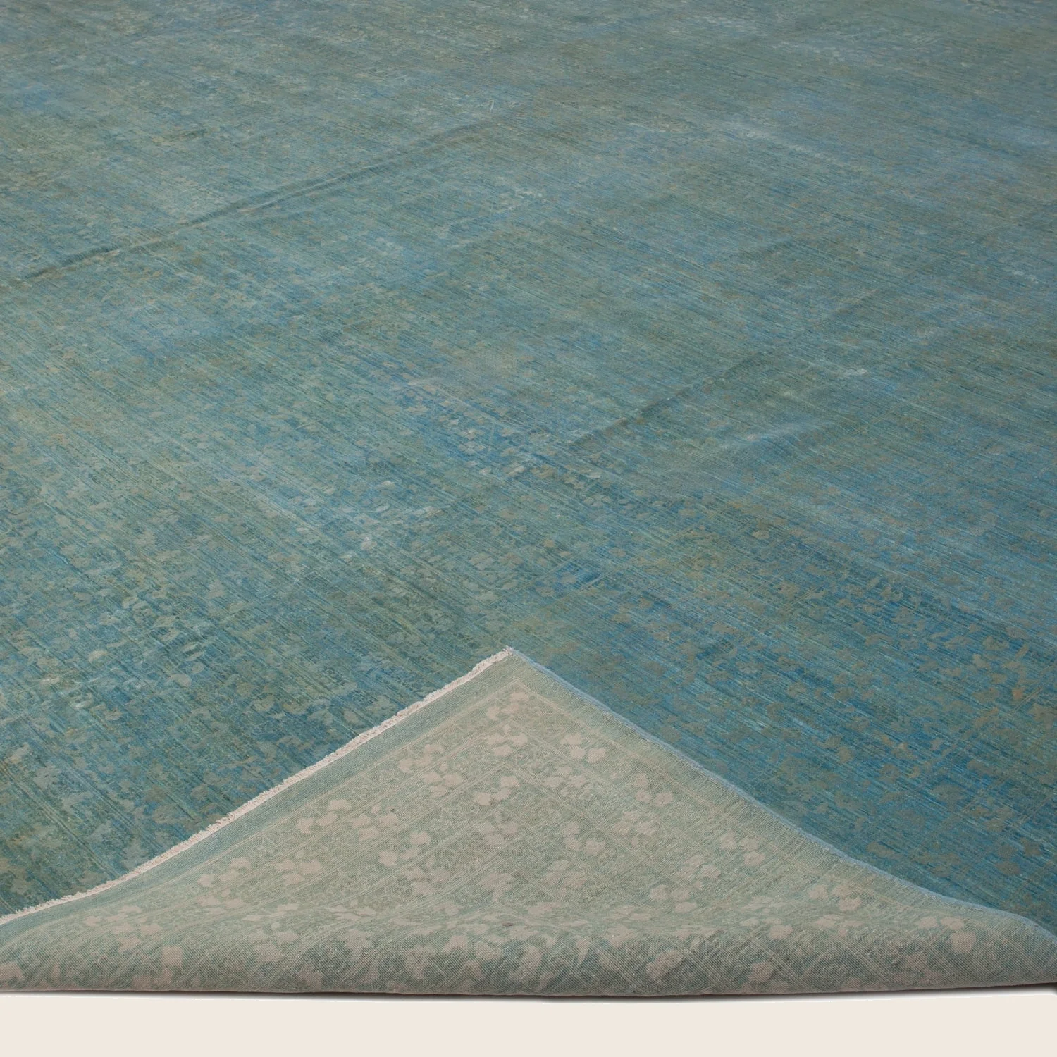 Blue Transitional Wool Rug - 17' x 26'9" - Image 2