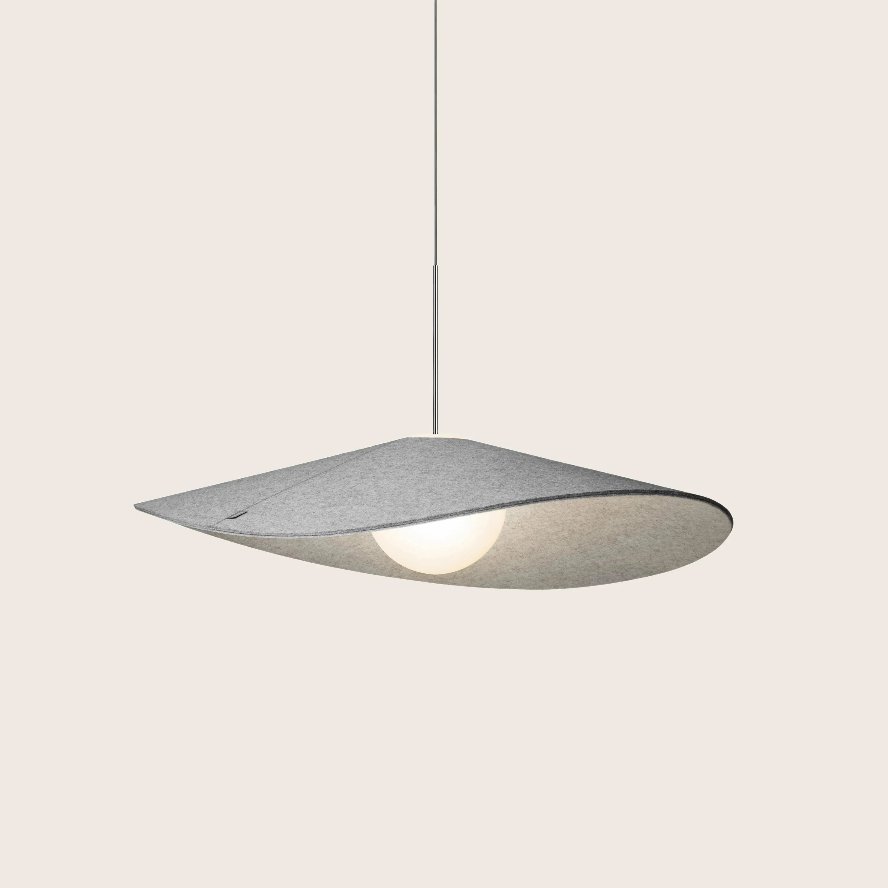 Bola Felt LED Pendant - Image 3
