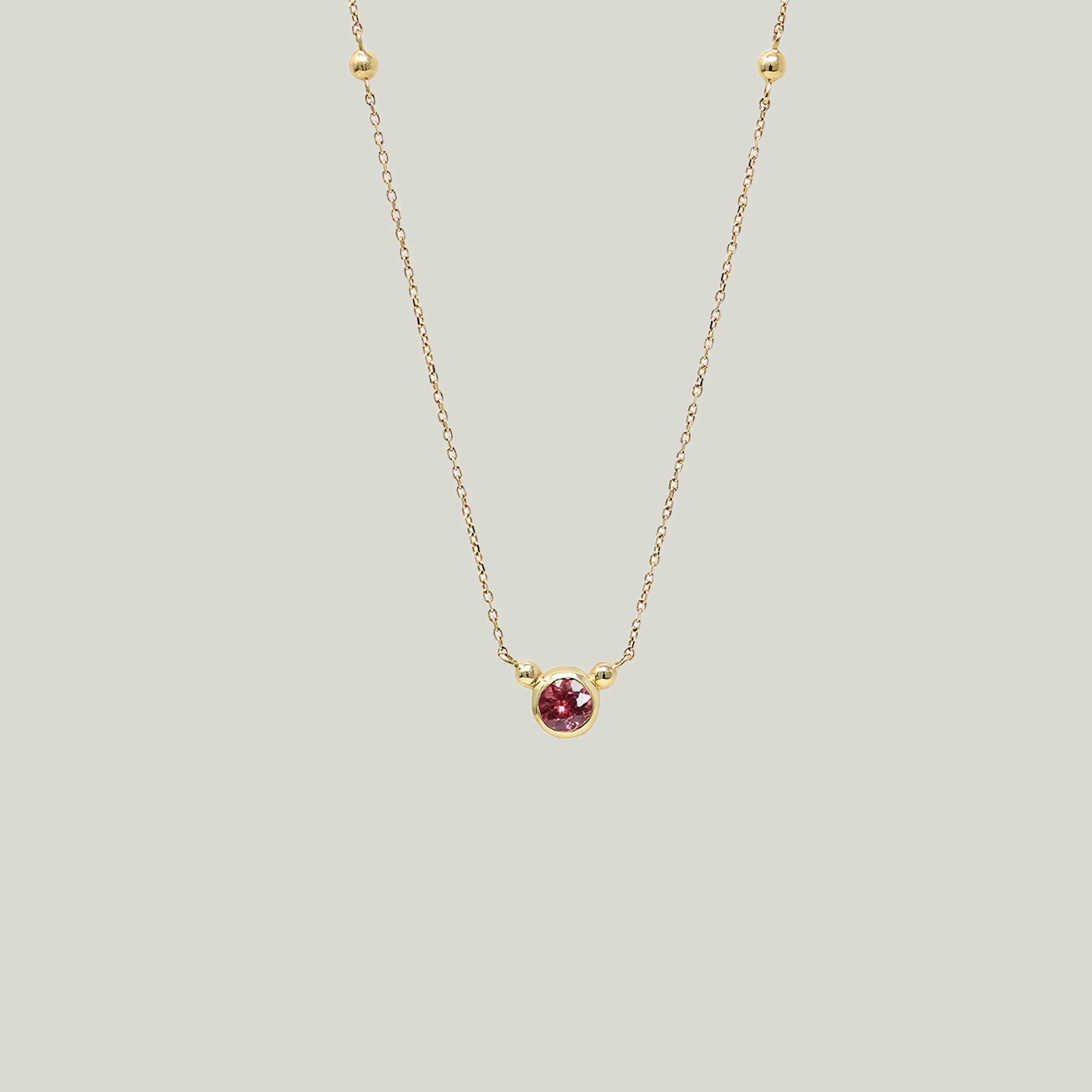 Bonheur Birthstone Necklace
